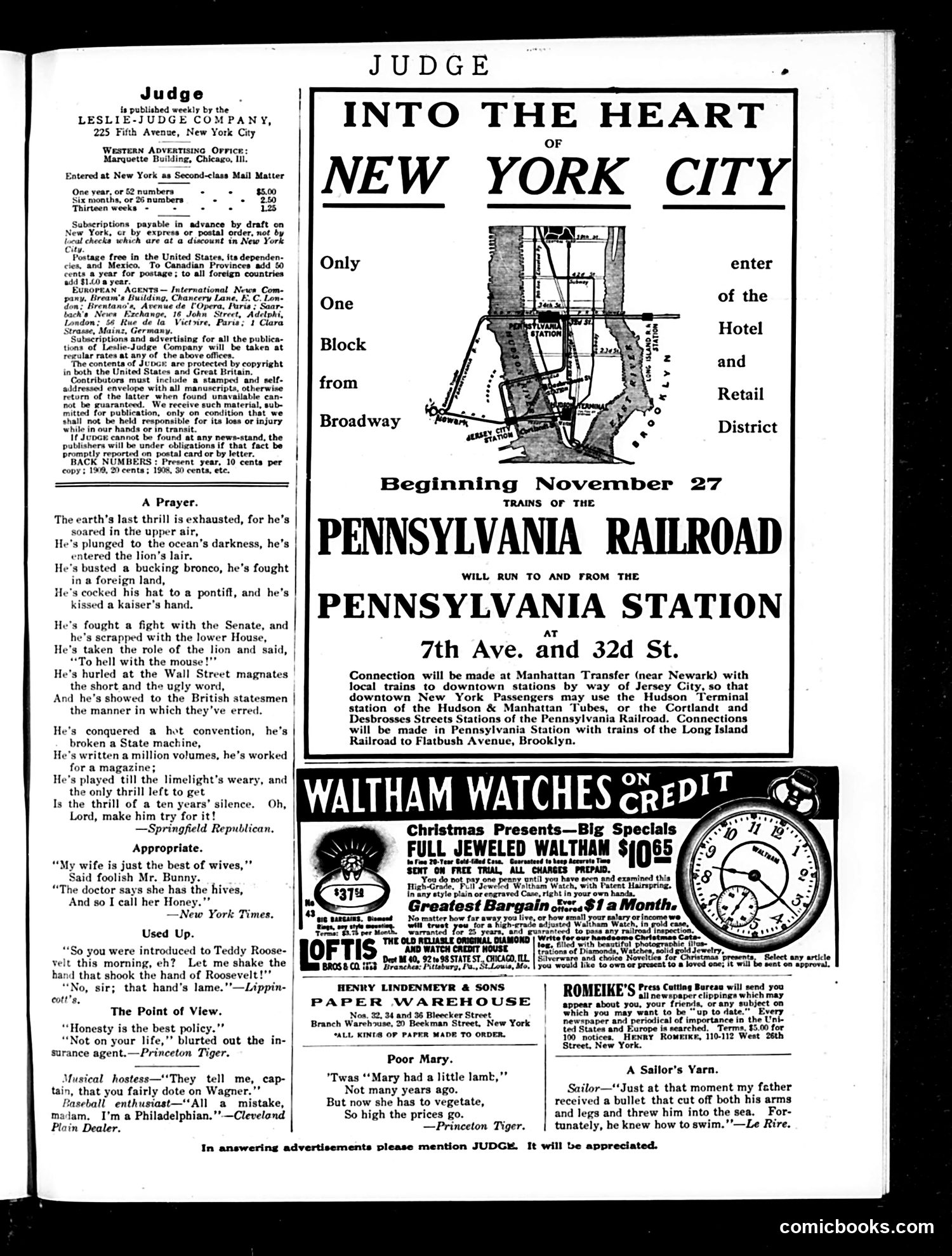 Judge — November 26, 1910 — page 23 of 24