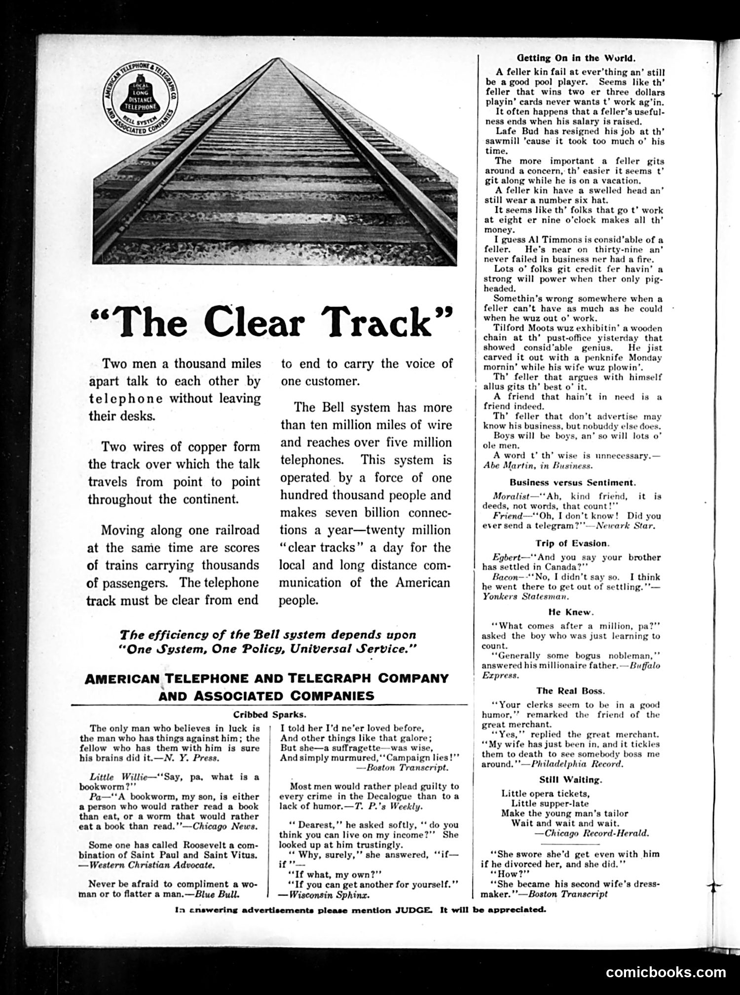 Judge — January 7, 1911 — page 22 of 26