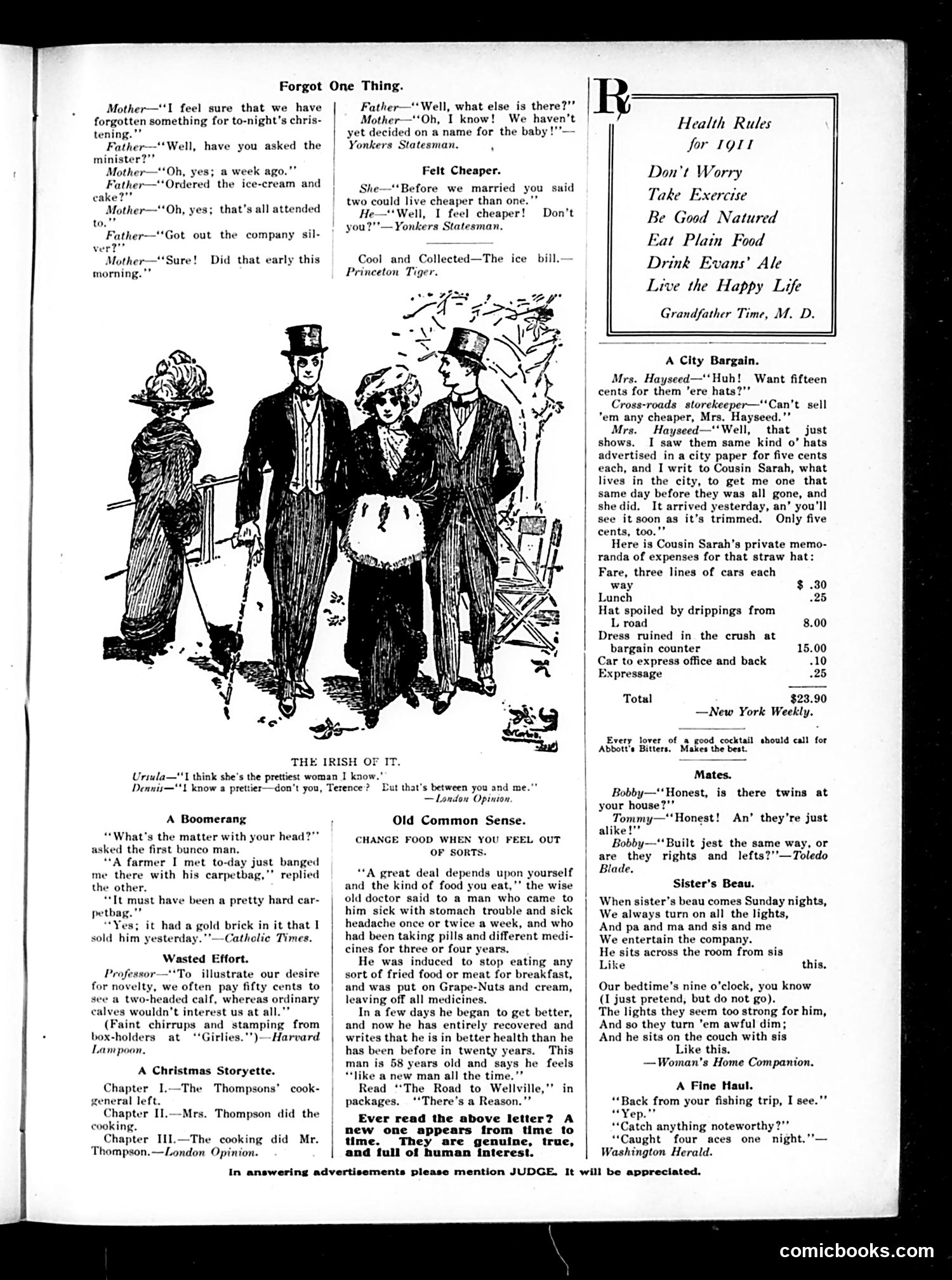 Judge — January 14, 1911 — page 19 of 24