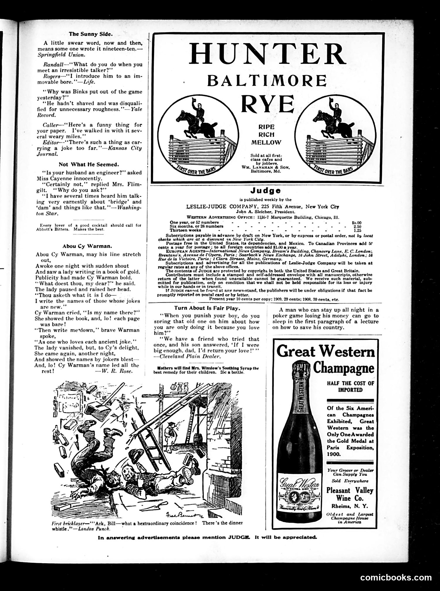 Judge — January 28, 1911 — page 23 of 24