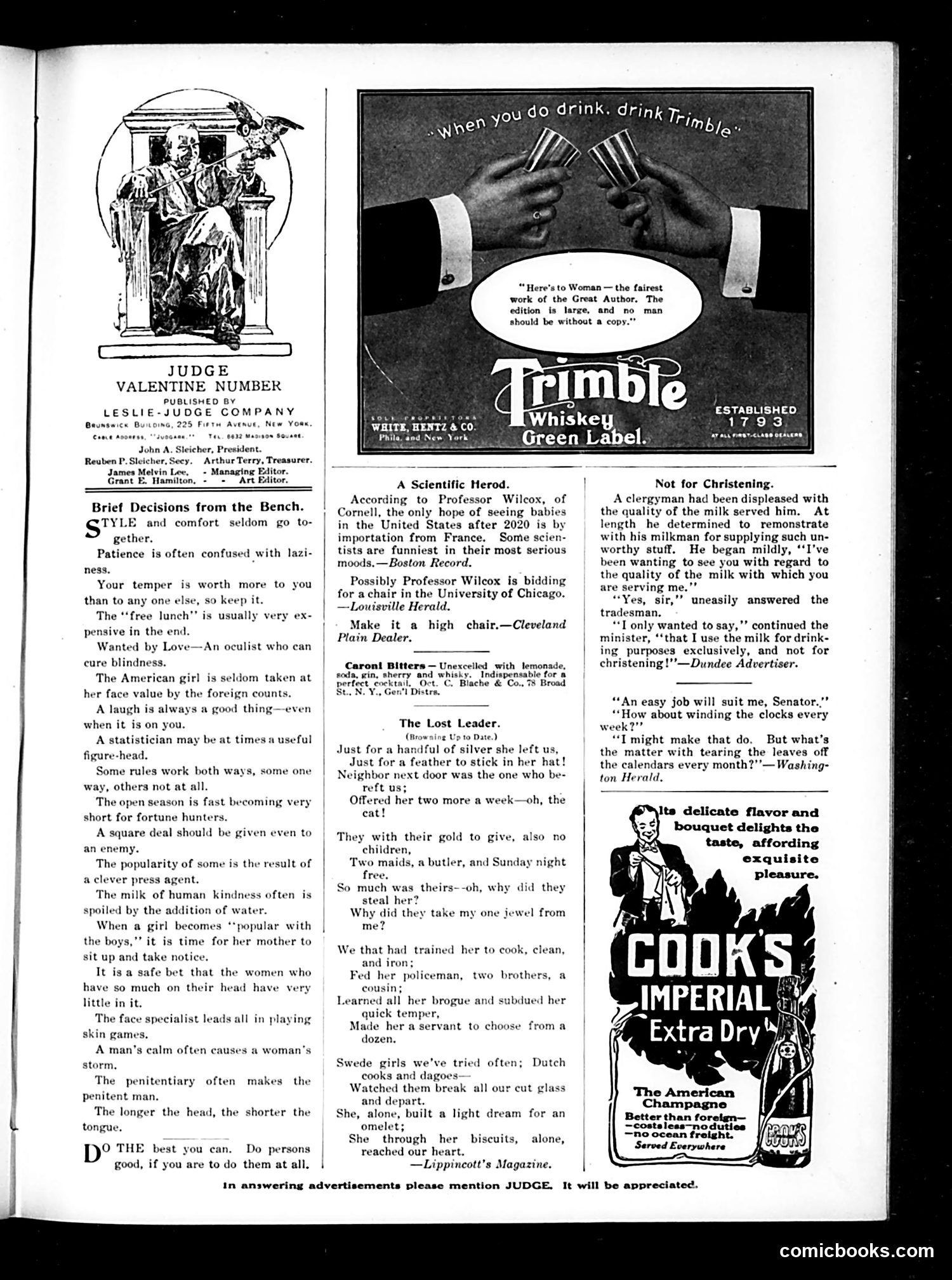 Judge — February 4, 1911 — page 3 of 24