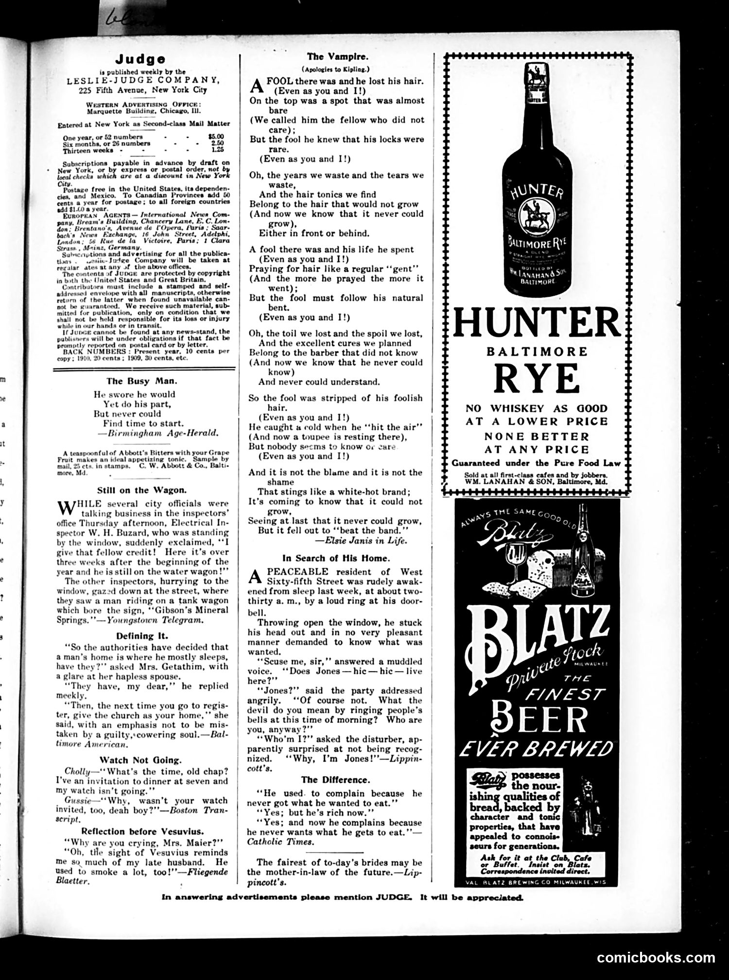 Judge — February 11, 1911 — page 23 of 24