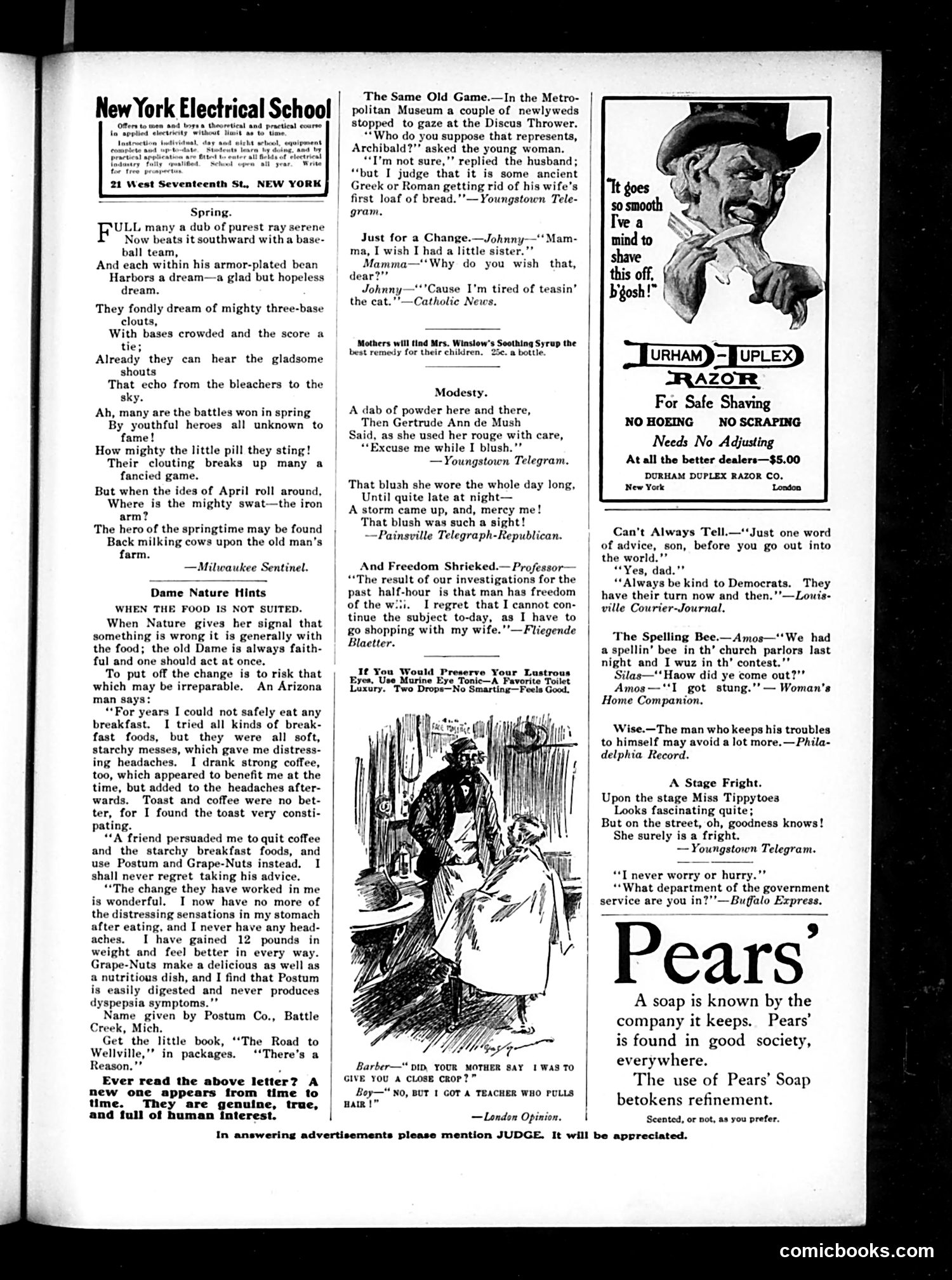 Judge — April 29, 1911 — page 21 of 26