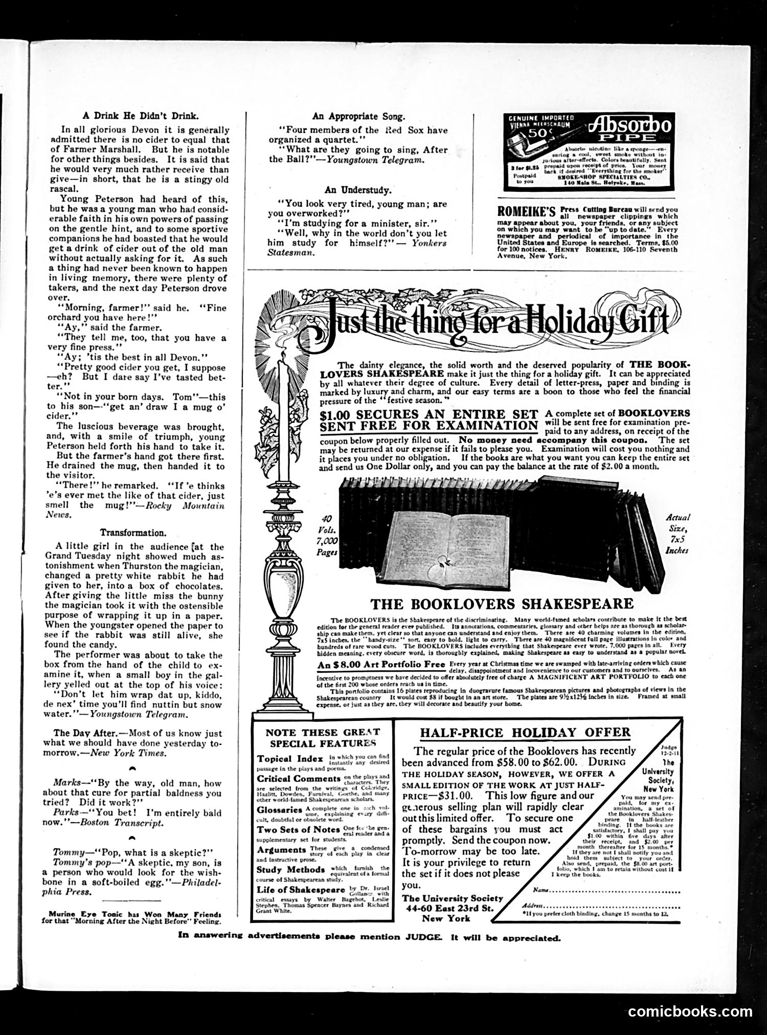 Judge — December 2, 1911 — page 23 of 24