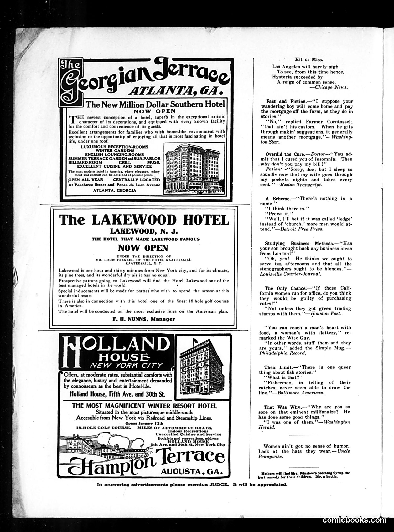 Judge — December 30, 1911 — page 20 of 25