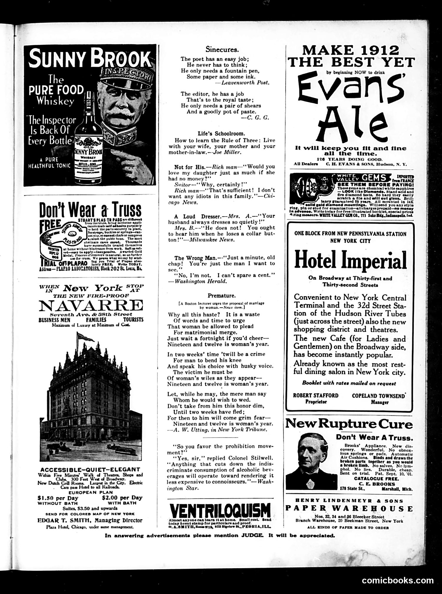 Judge — January 6, 1912 — page 23 of 24