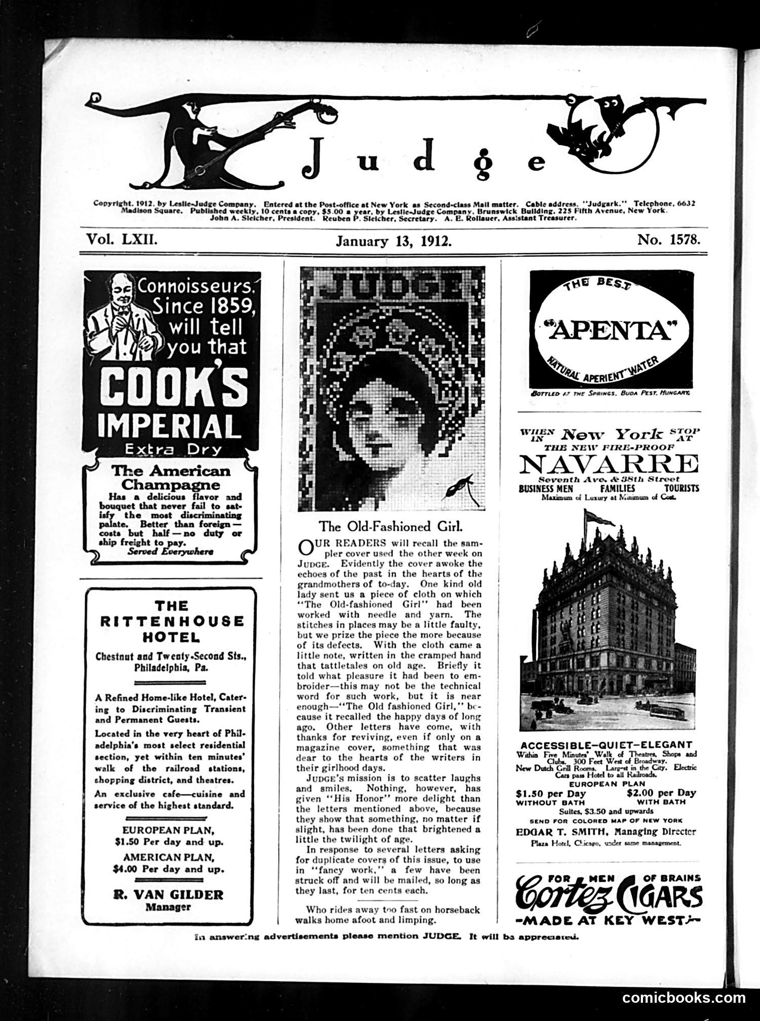 Judge — January 13, 1912 — page 2 of 24