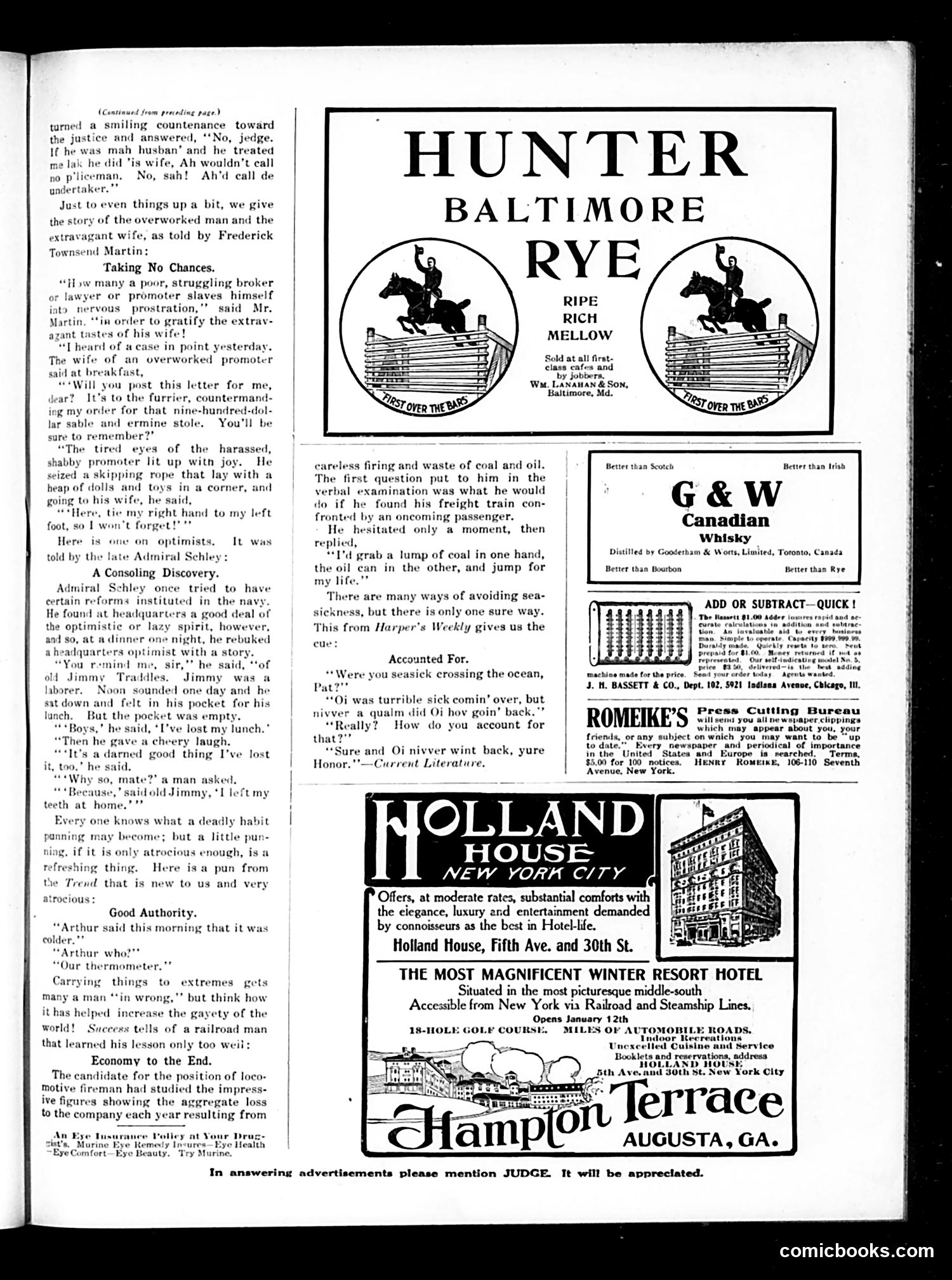 Judge — January 20, 1912 — page 23 of 24