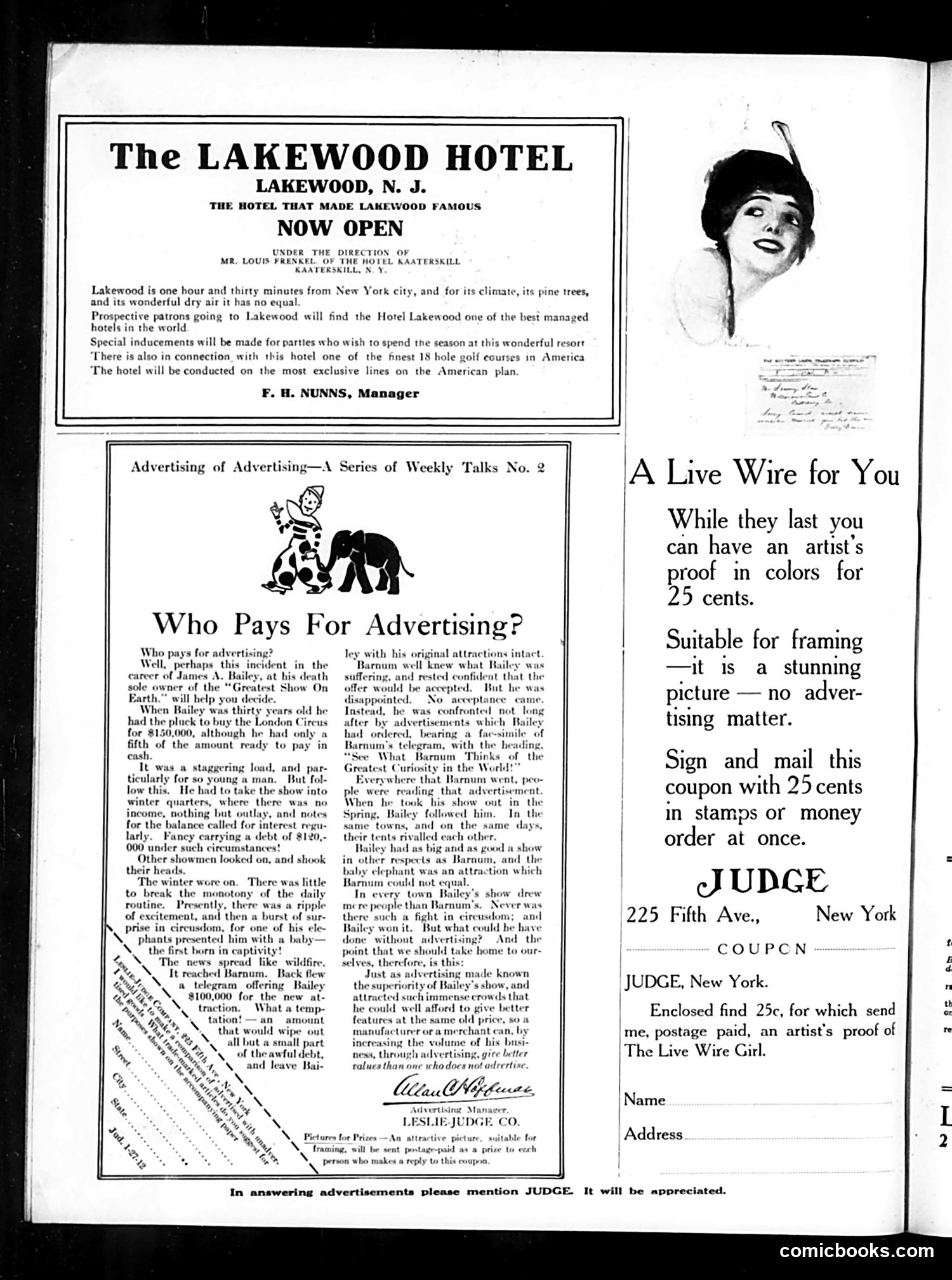 Judge — January 27, 1912 — page 2 of 24