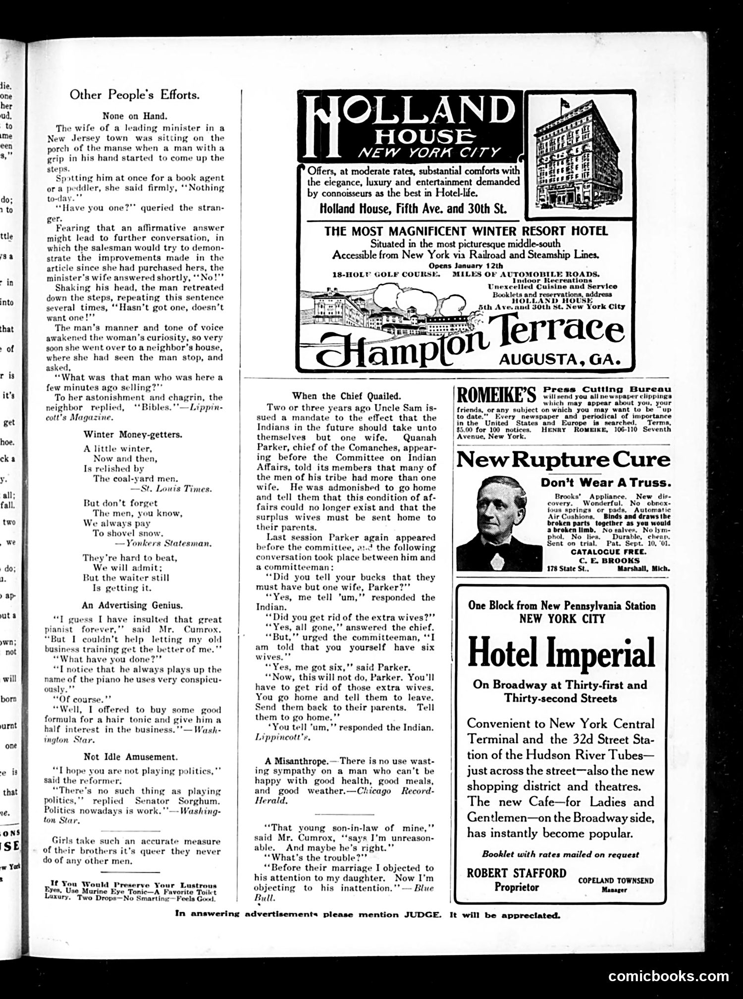 Judge — January 27, 1912 — page 23 of 24