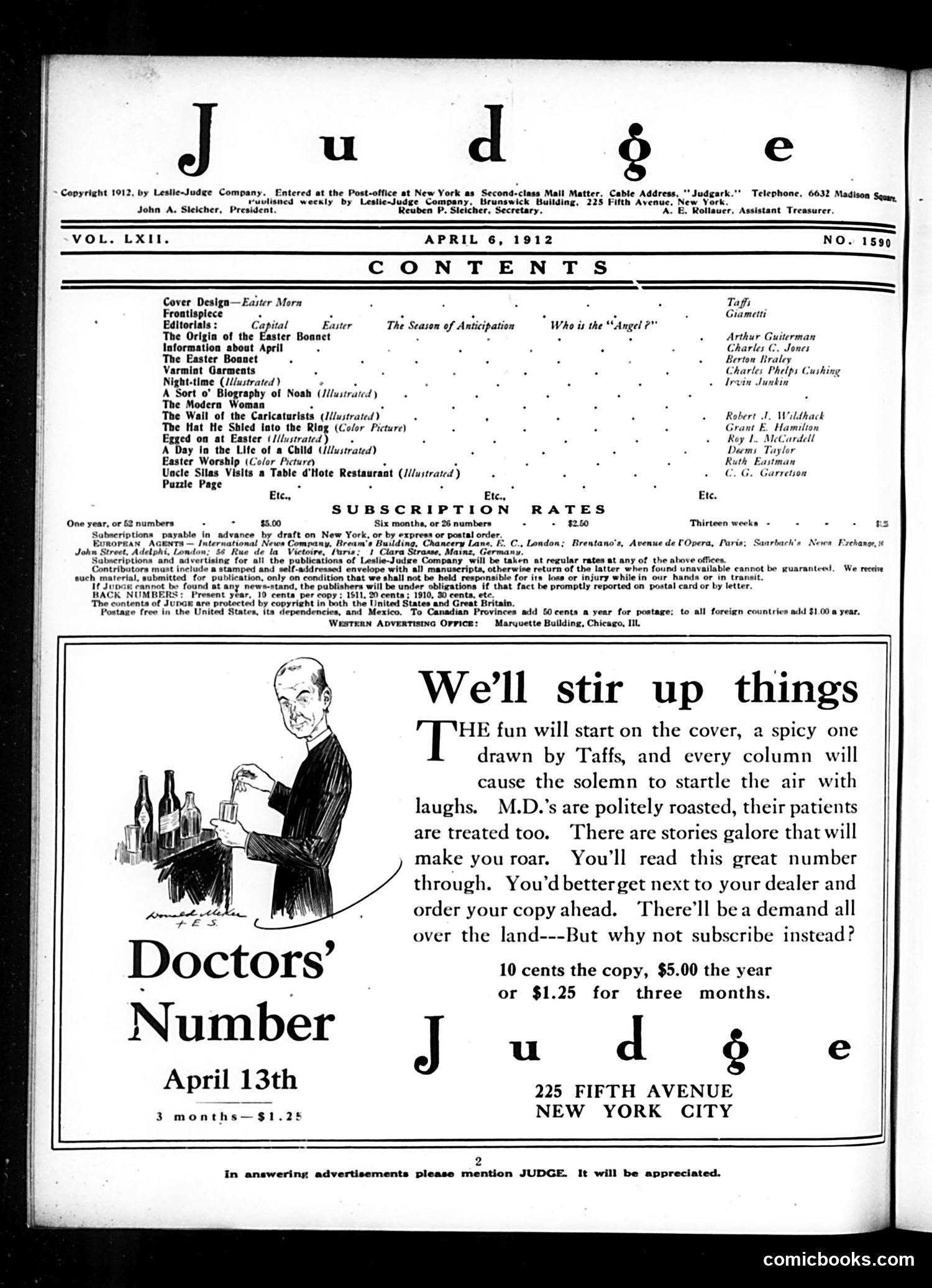 Judge — April 6, 1912 — page 2 of 28