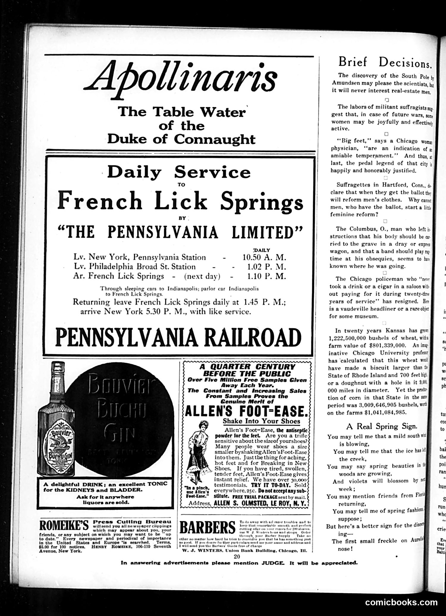 Judge — April 6, 1912 — page 20 of 28