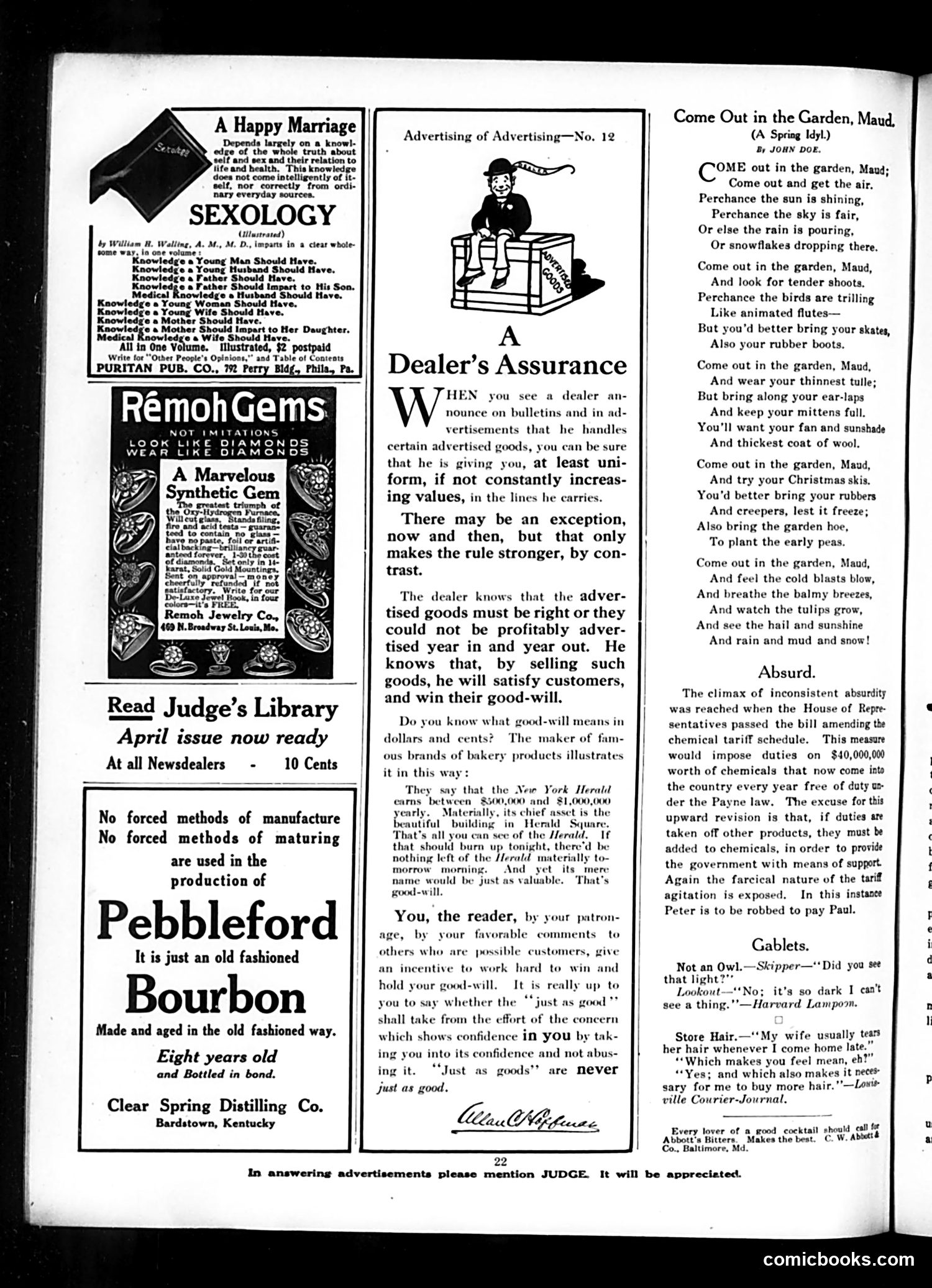 Judge — April 6, 1912 — page 22 of 28