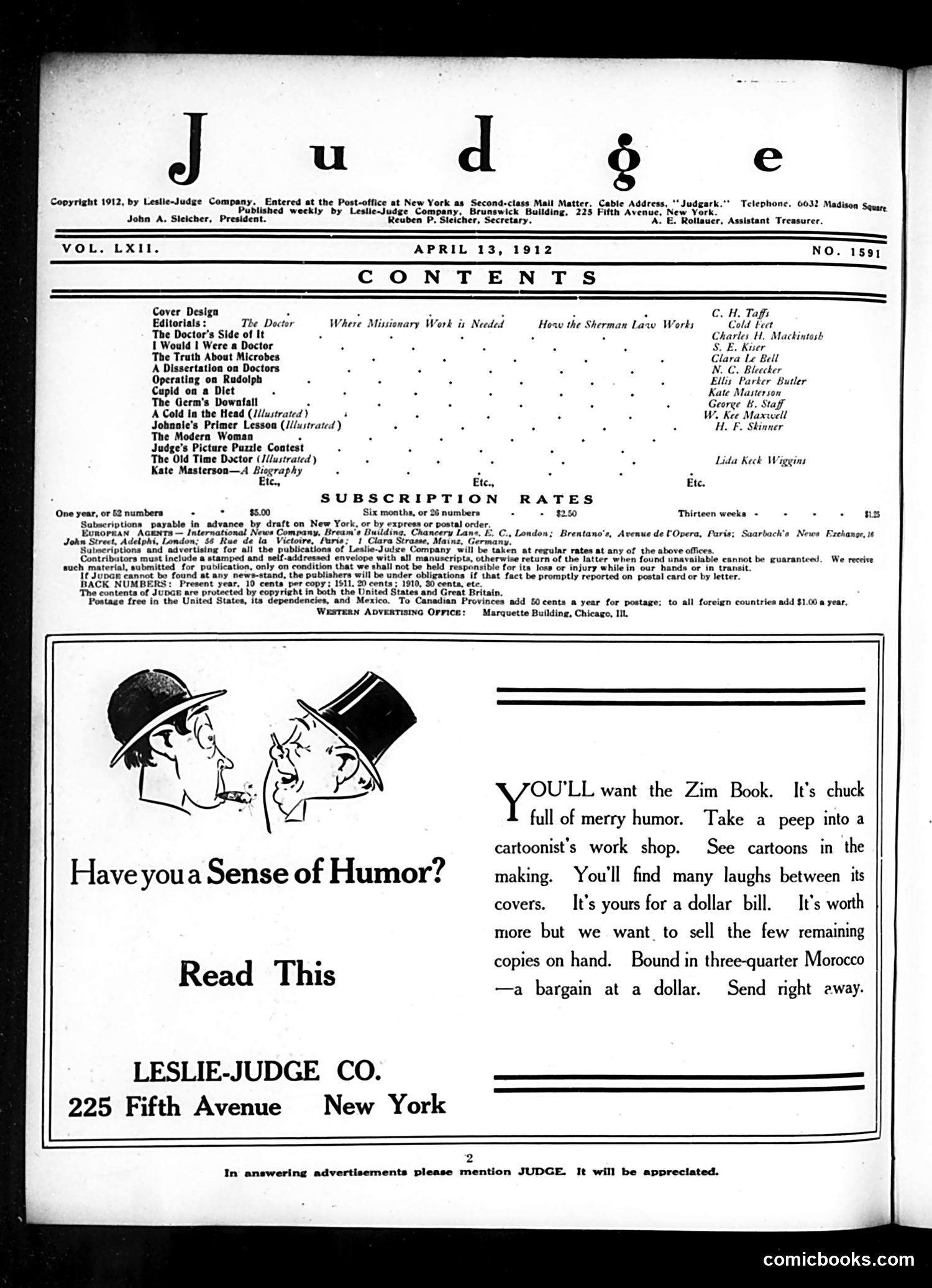 Judge — April 13, 1912 — page 2 of 24