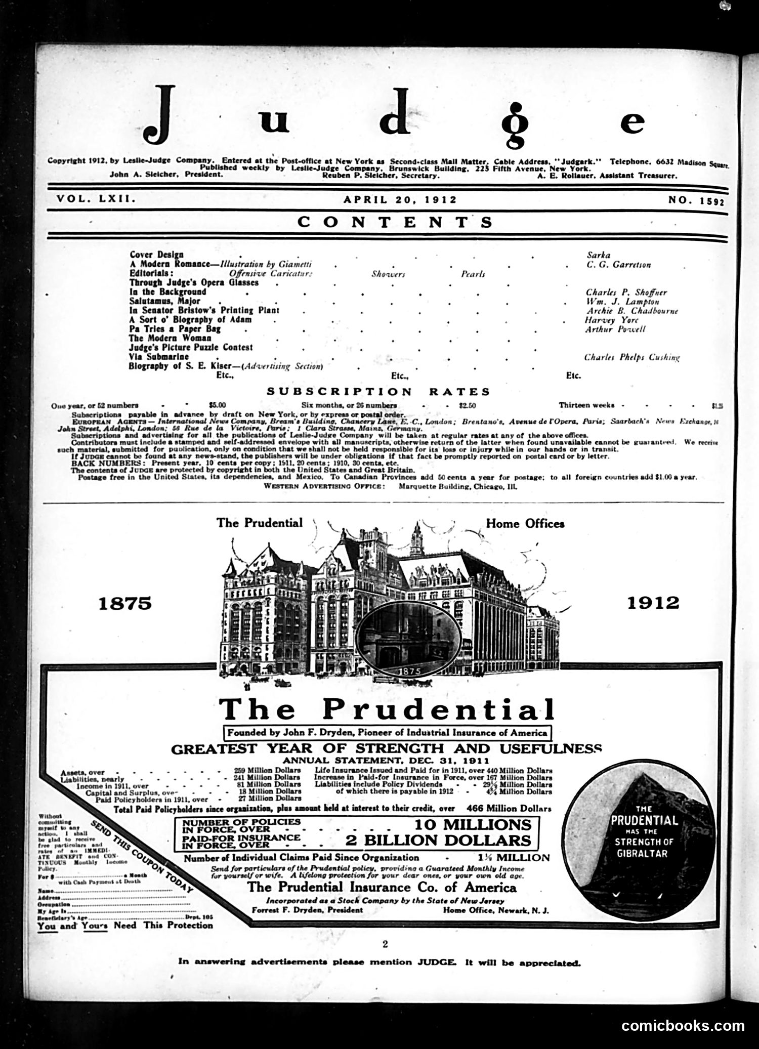 Judge — April 20, 1912 — page 2 of 24