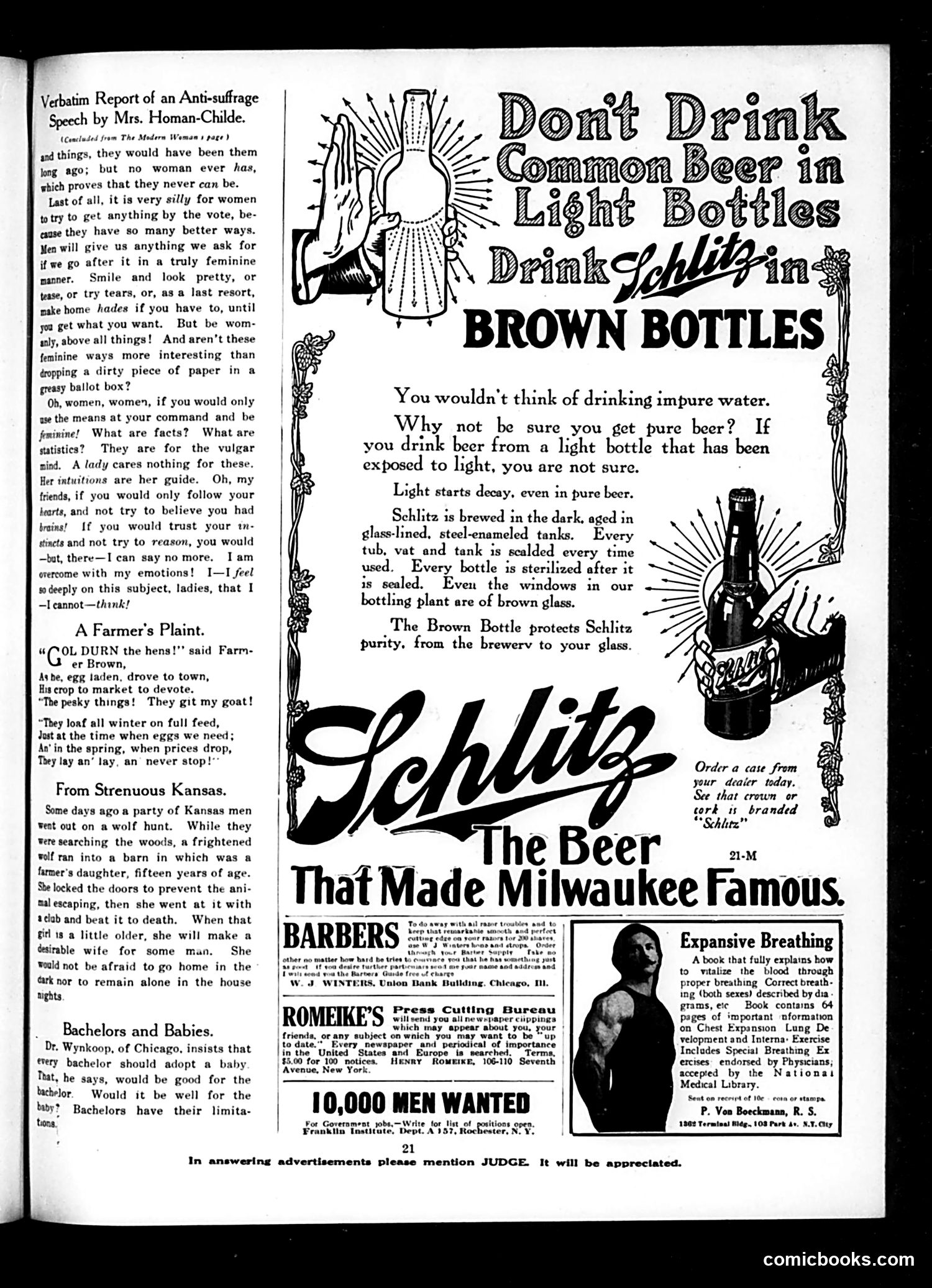 Judge — April 20, 1912 — page 21 of 24