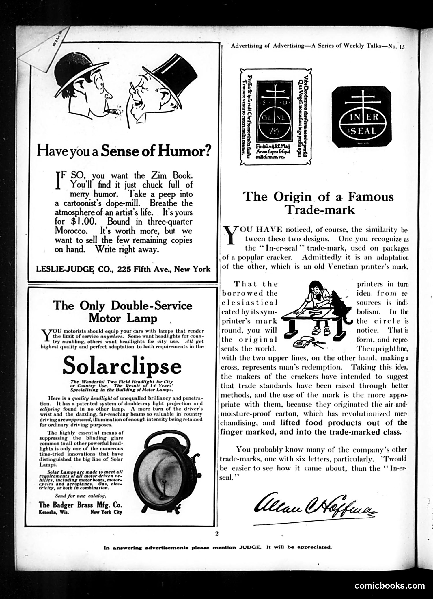 Judge — April 27, 1912 — page 2 of 23