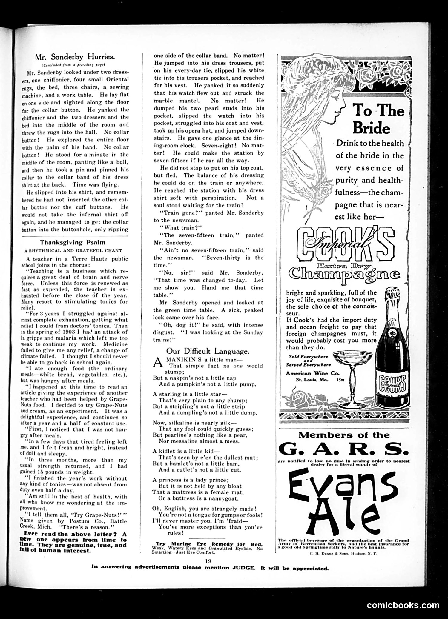 Judge — April 27, 1912 — page 19 of 23