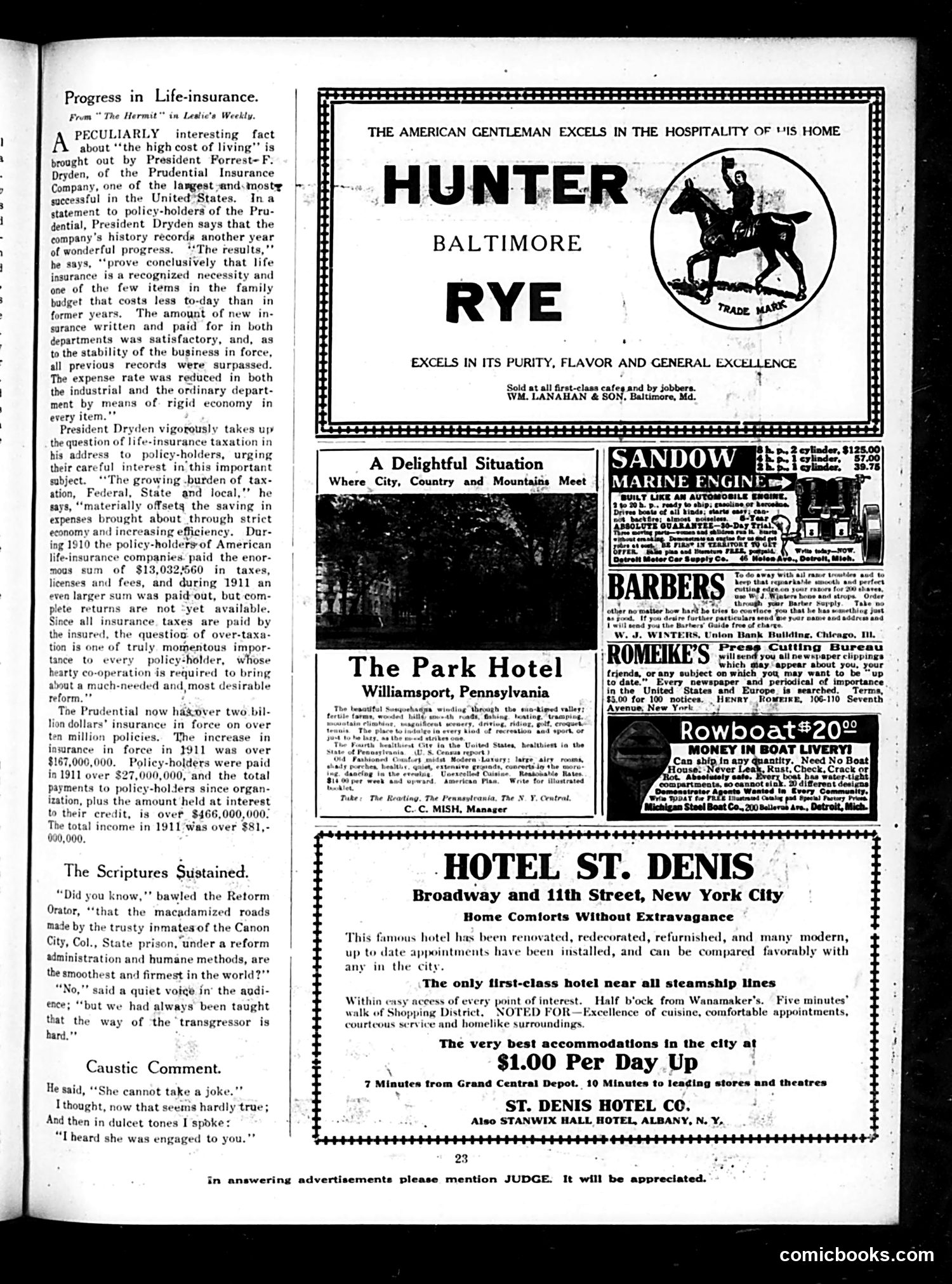 Judge — May 11, 1912 — page 25 of 26