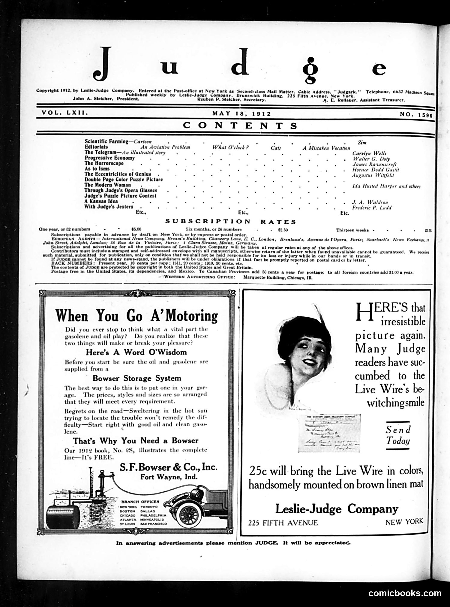 Judge — May 18, 1912 — page 2 of 24