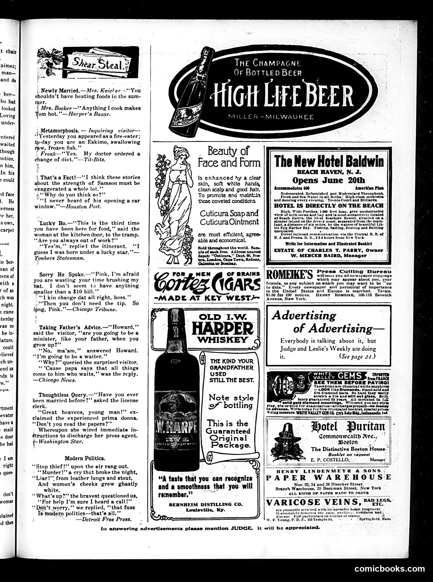 Judge — July 20, 1912 — page 25 of 26