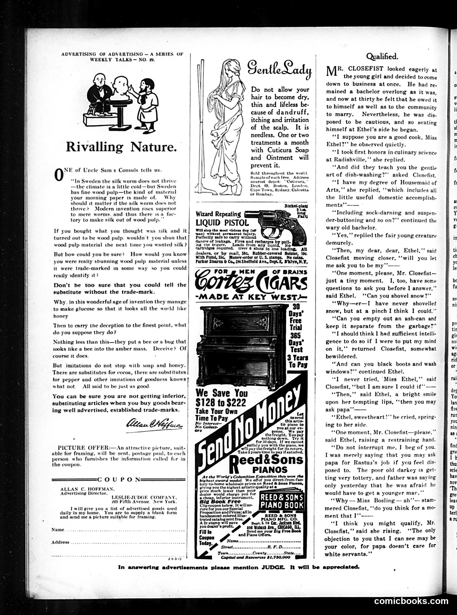 Judge — August 3, 1912 — page 20 of 26