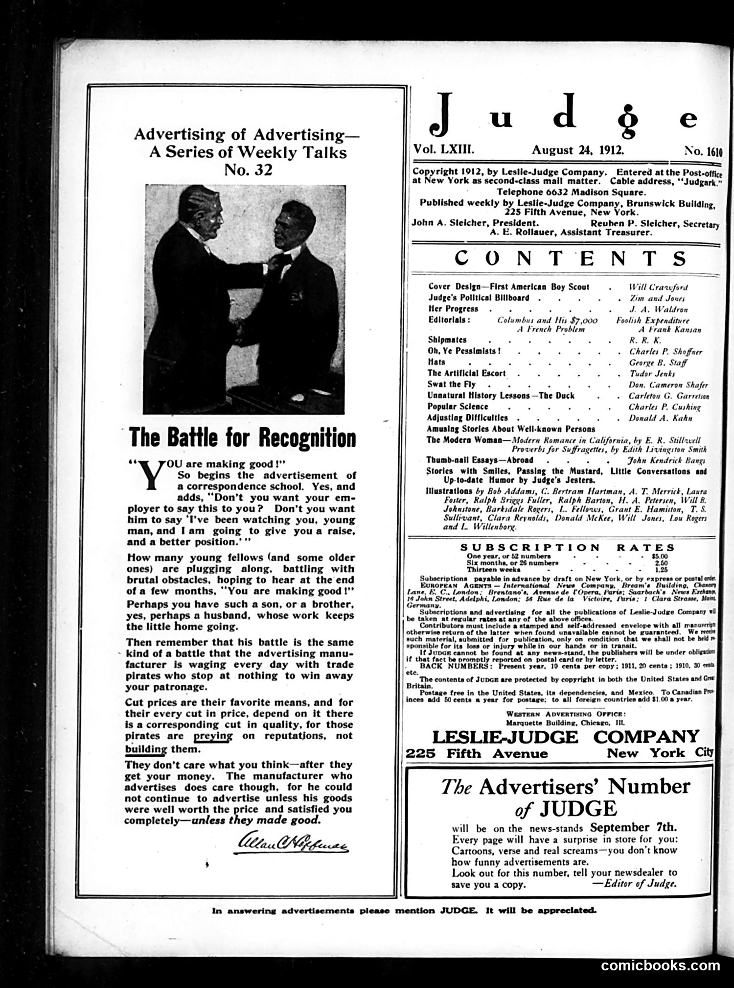 Judge — August 24, 1912 — page 2 of 24