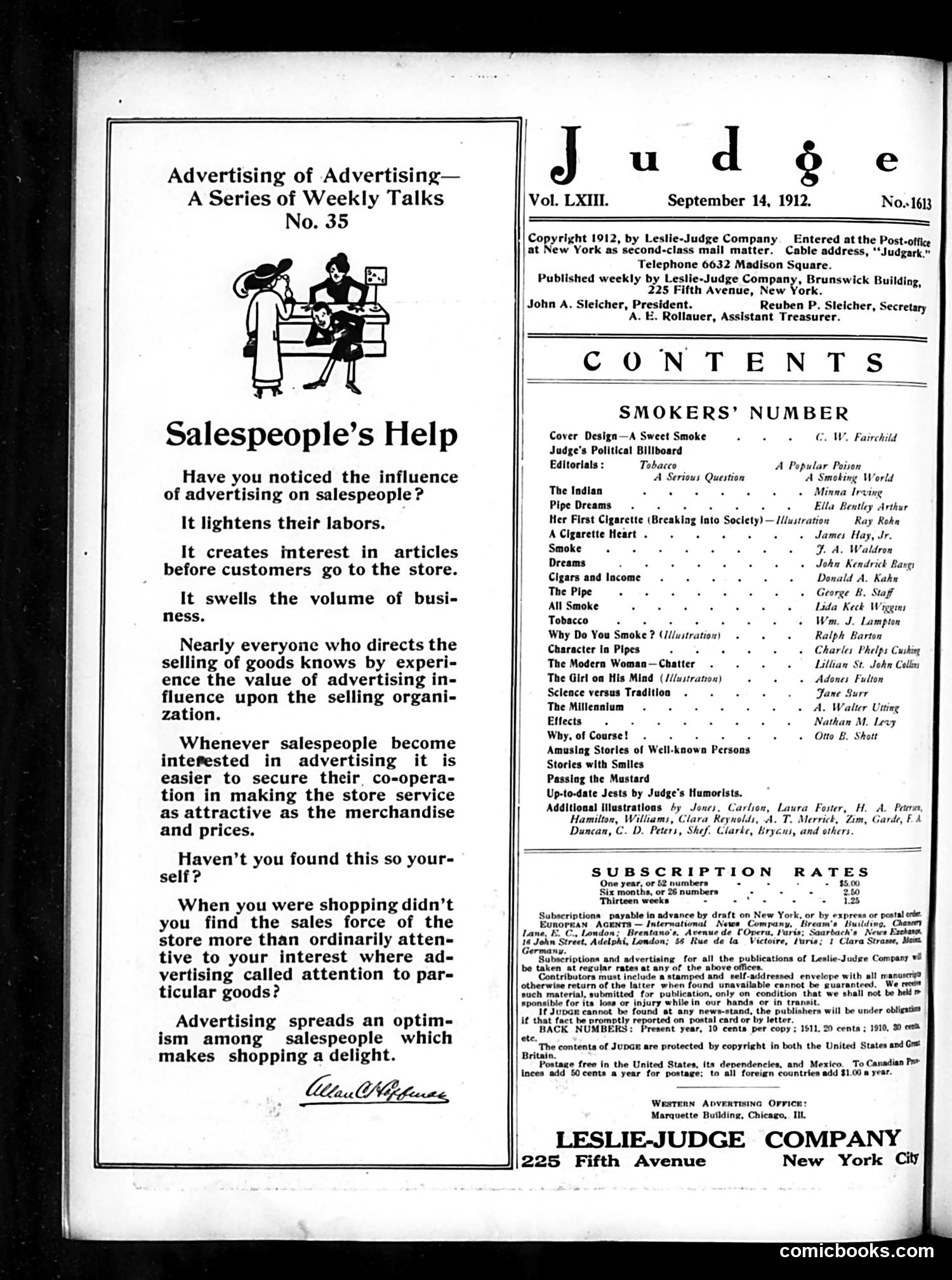 Judge — September 14, 1912 — page 2 of 24