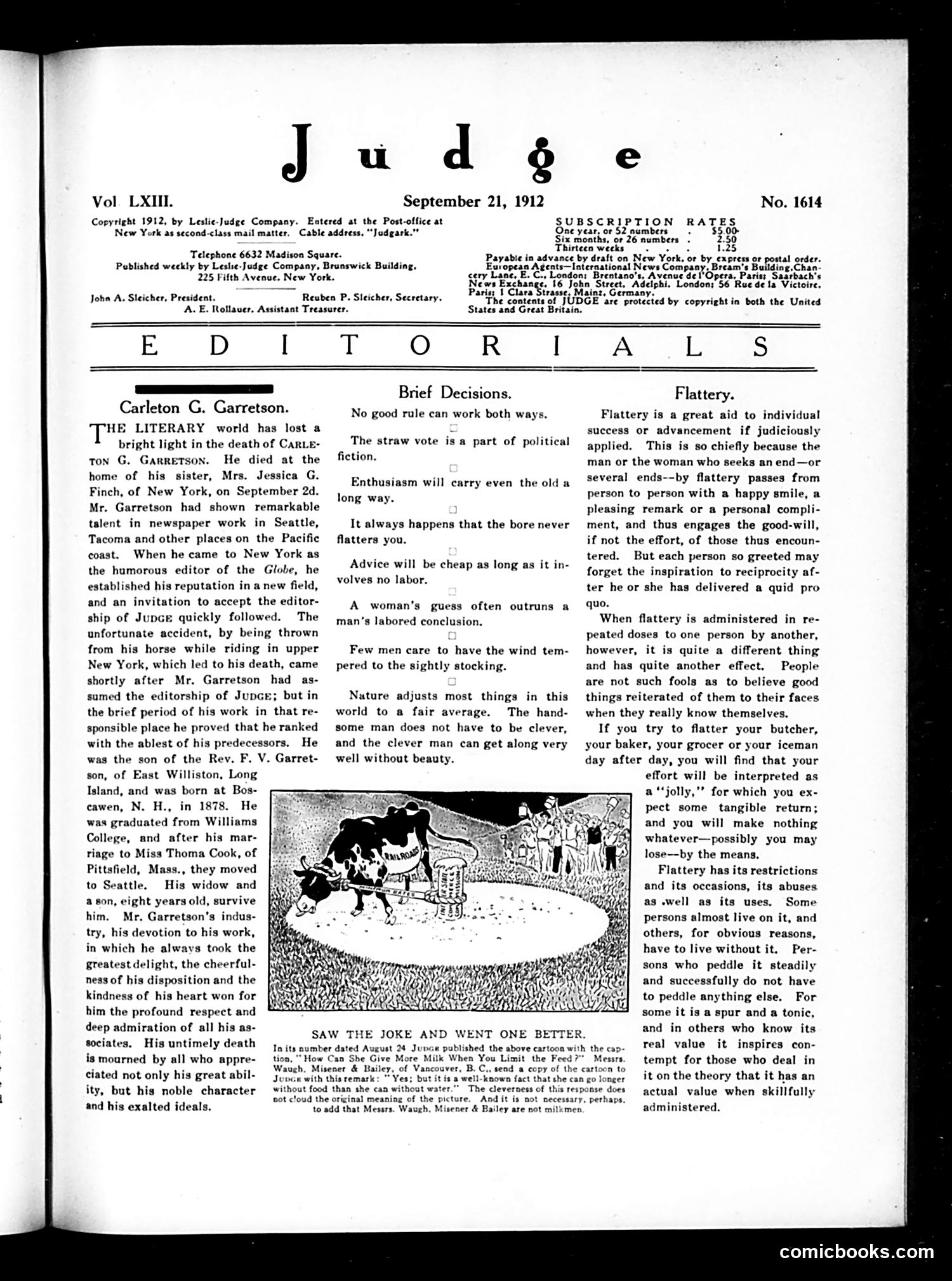 Judge — September 21, 1912 — page 5 of 24