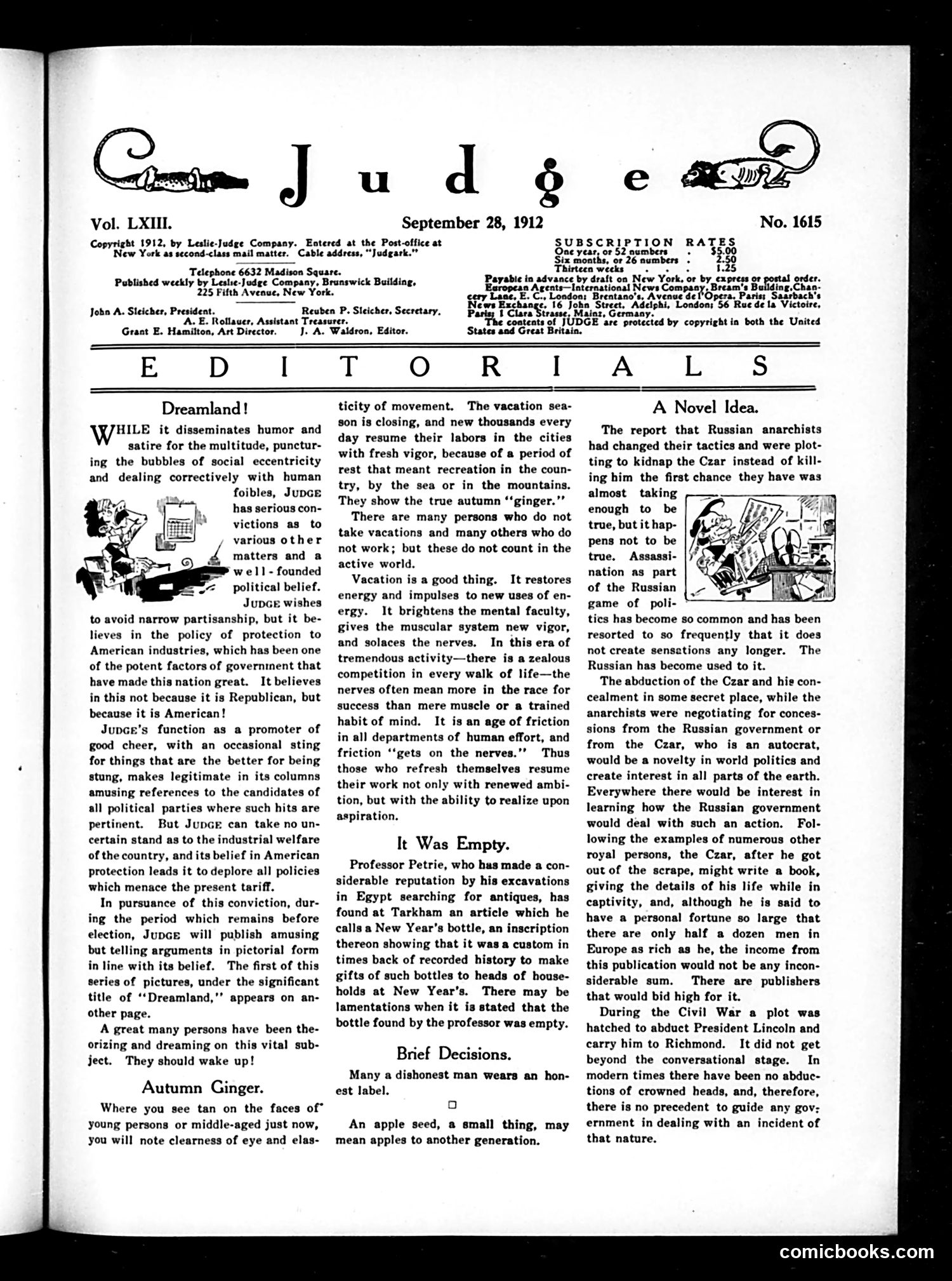 Judge — September 28, 1912 — page 5 of 24