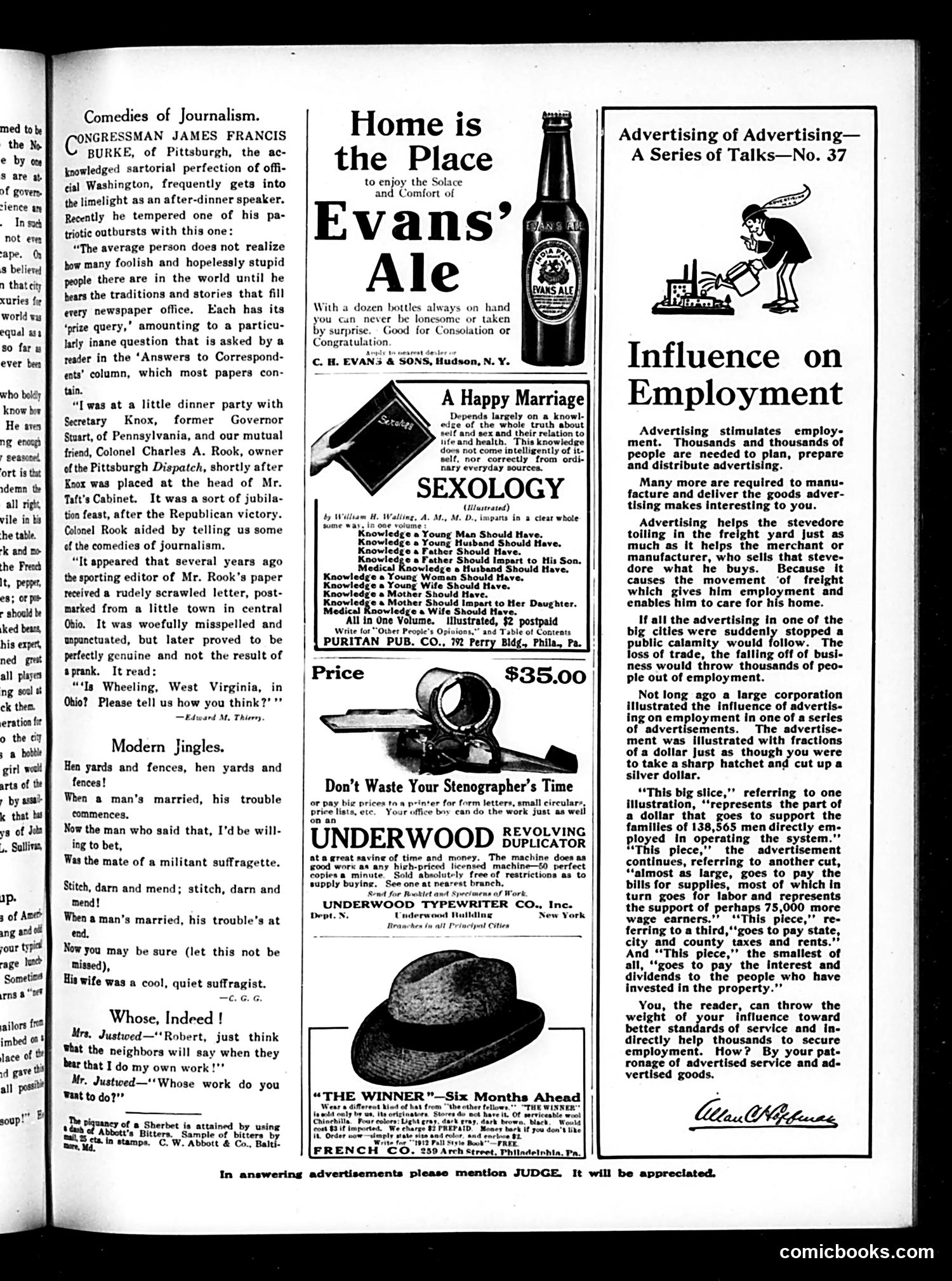 Judge — October 5, 1912 — page 21 of 26