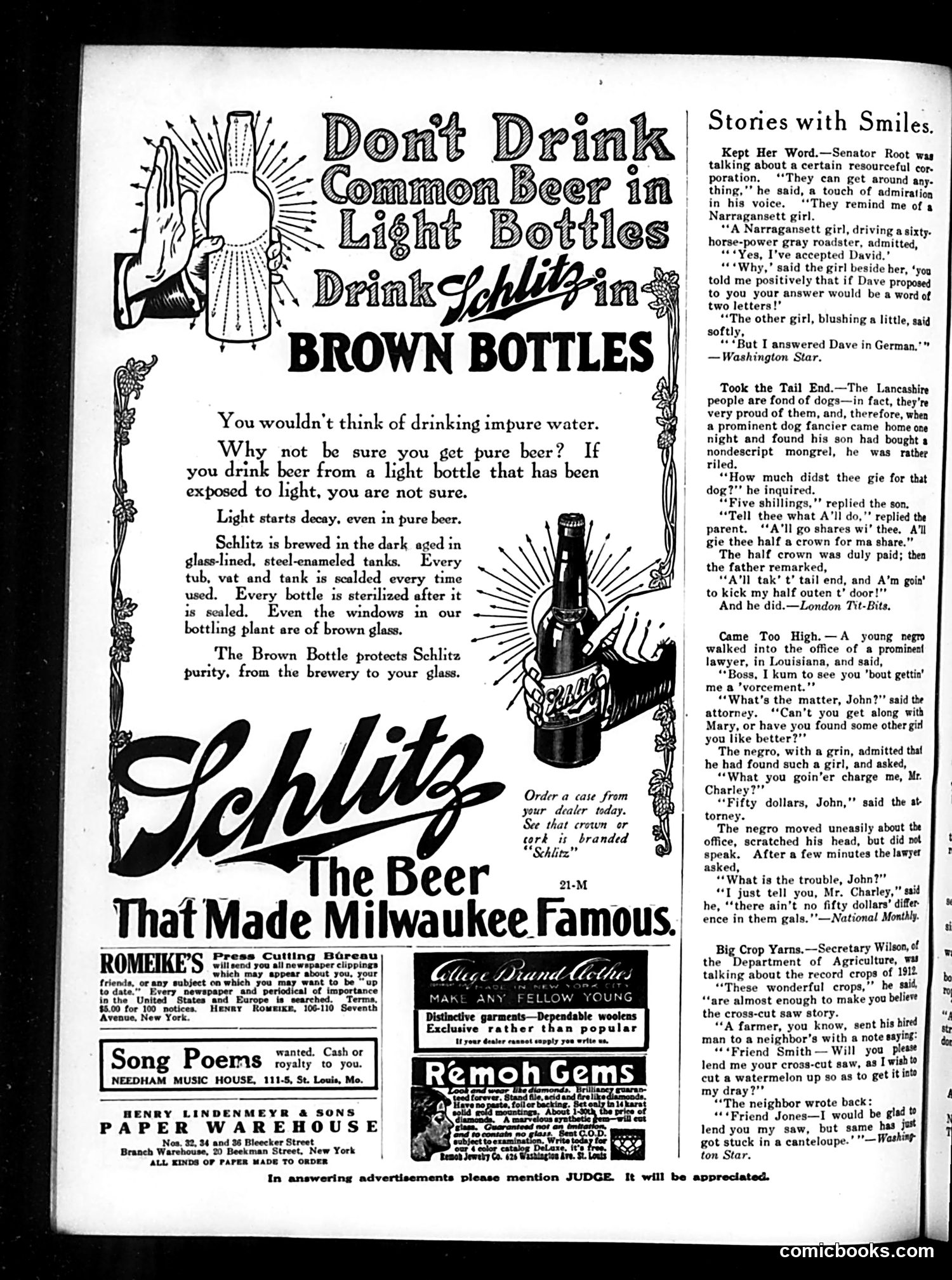 Judge — October 5, 1912 — page 24 of 26