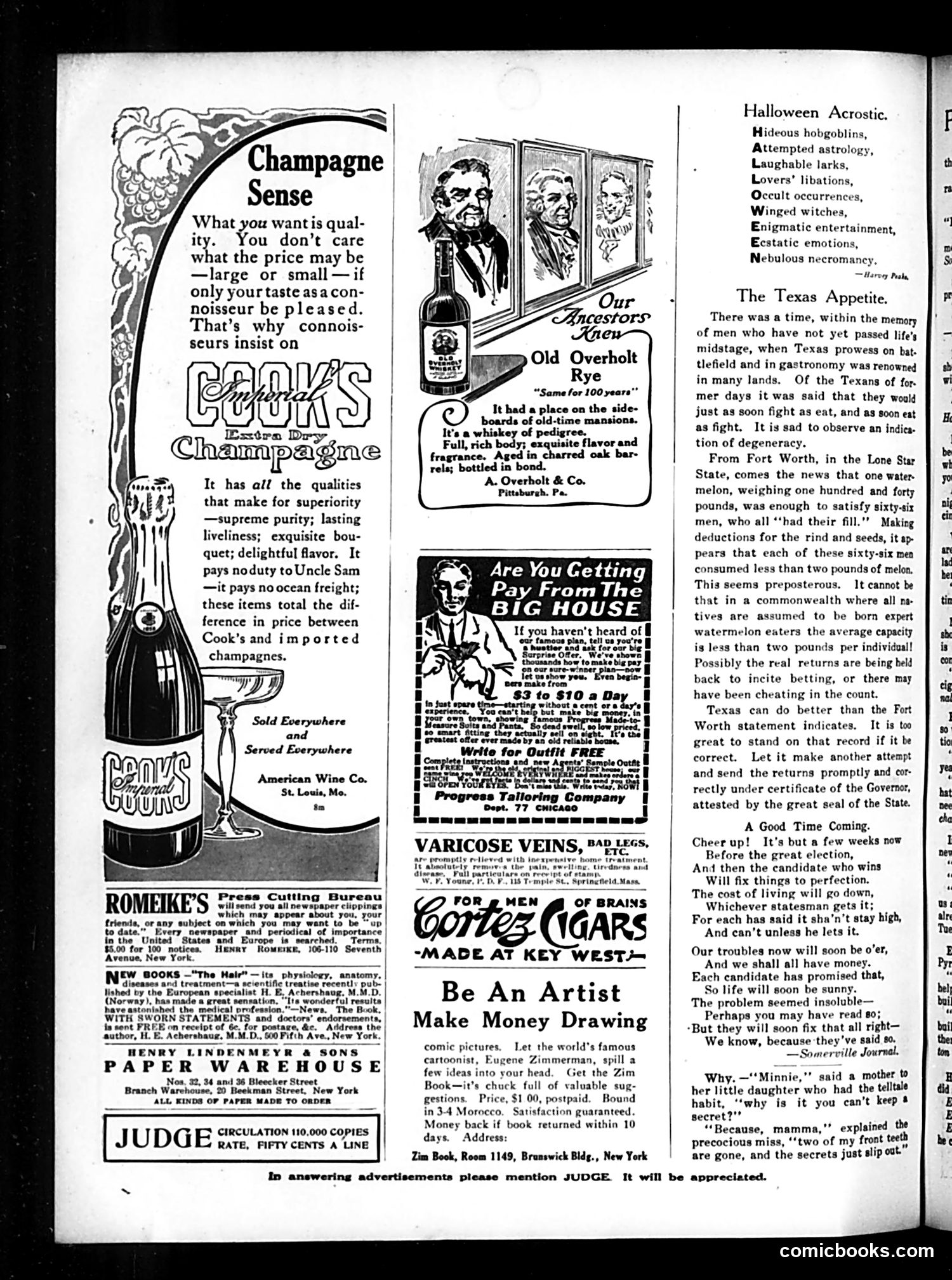 Judge — October 26, 1912 — page 22 of 24