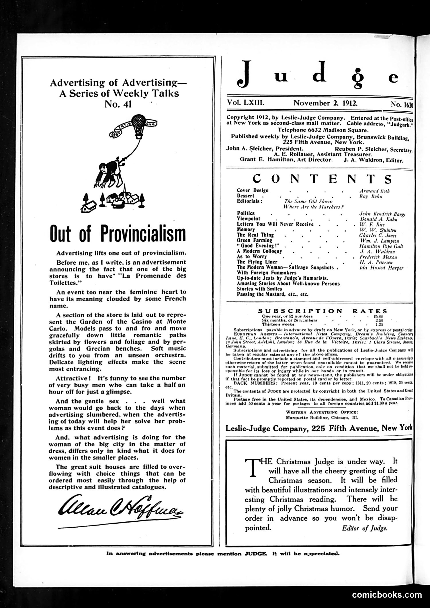 Judge — November 2, 1912 — page 2 of 24
