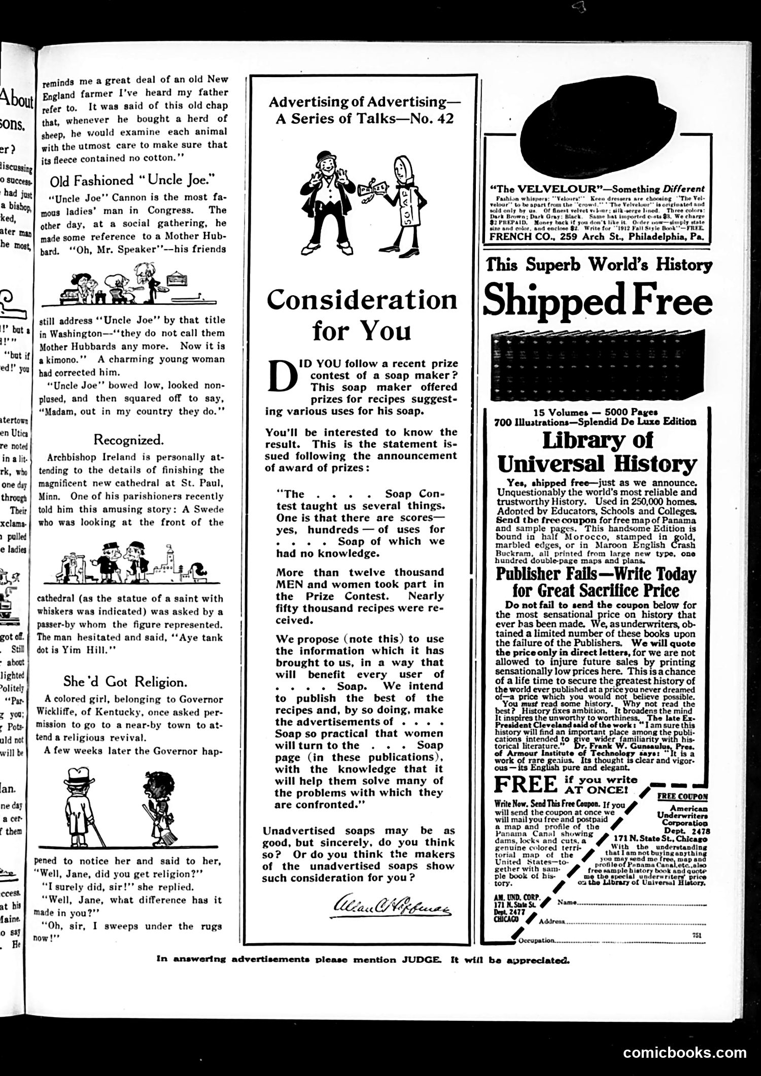 Judge — November 9, 1912 — page 19 of 24
