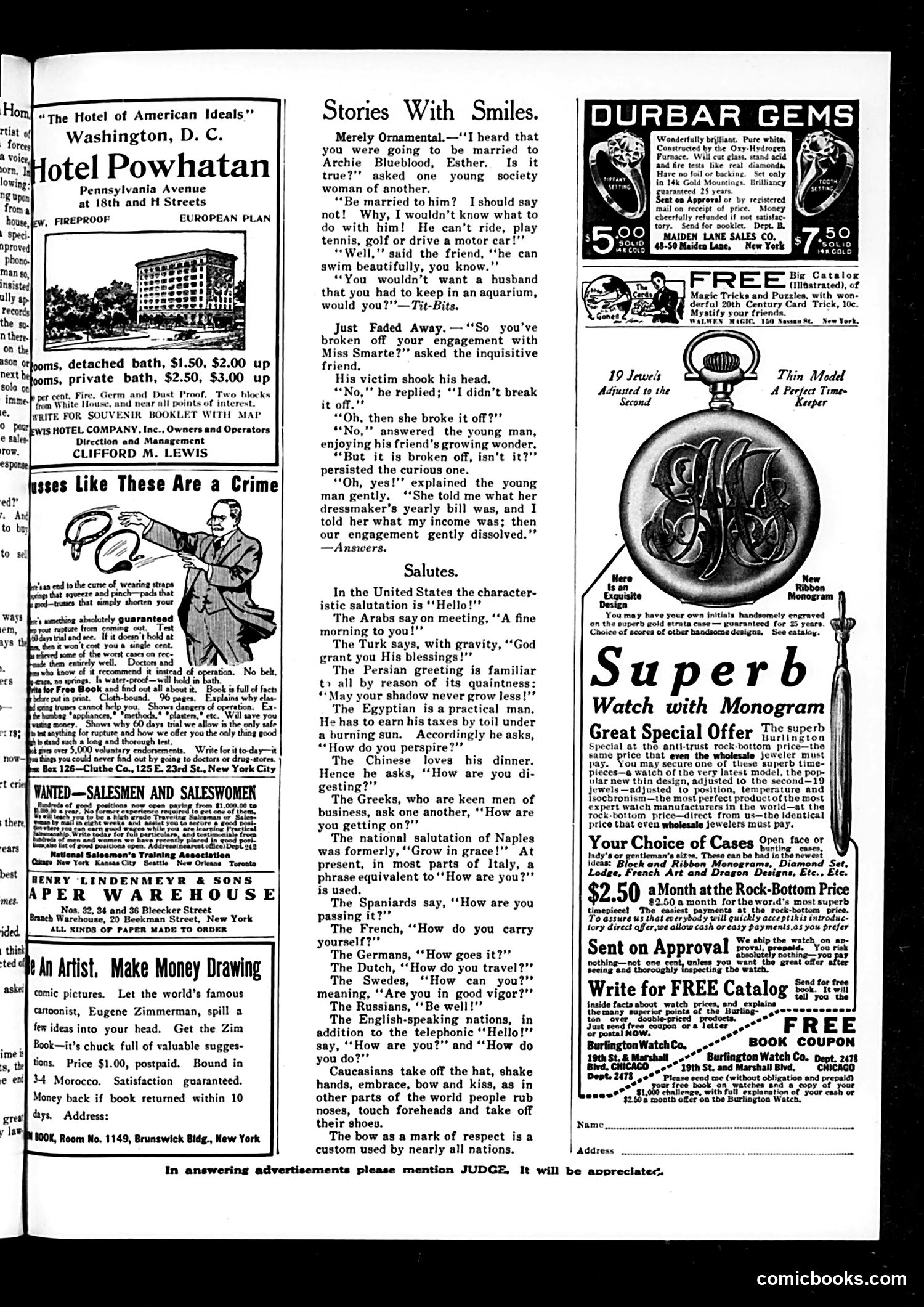 Judge — November 16, 1912 — page 21 of 24