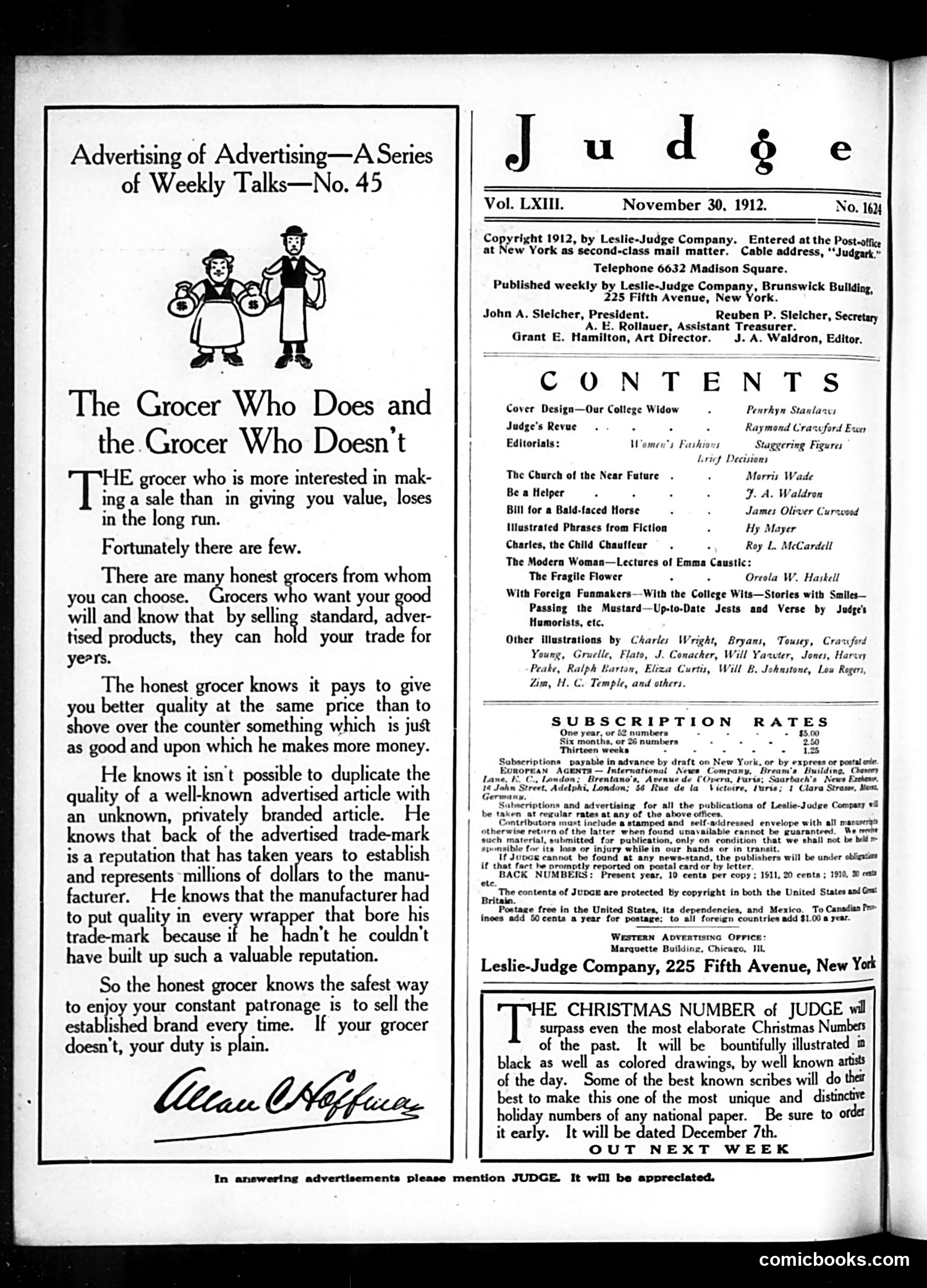 Judge — November 30, 1912 — page 2 of 26