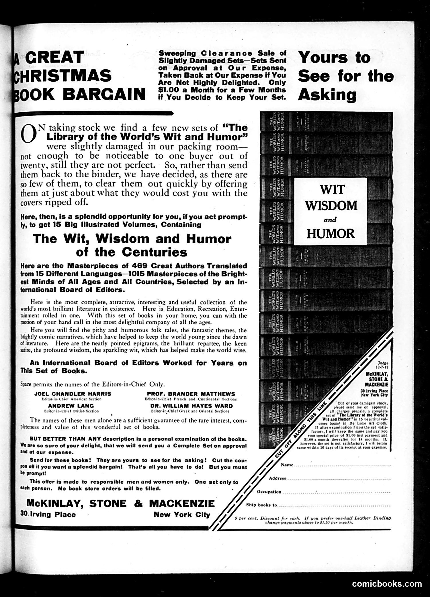 Judge — December 7, 1912 — page 29 of 44
