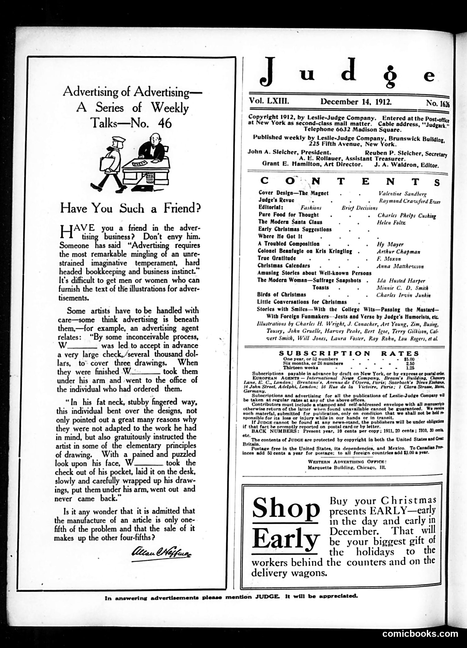 Judge — December 14, 1912 — page 2 of 26