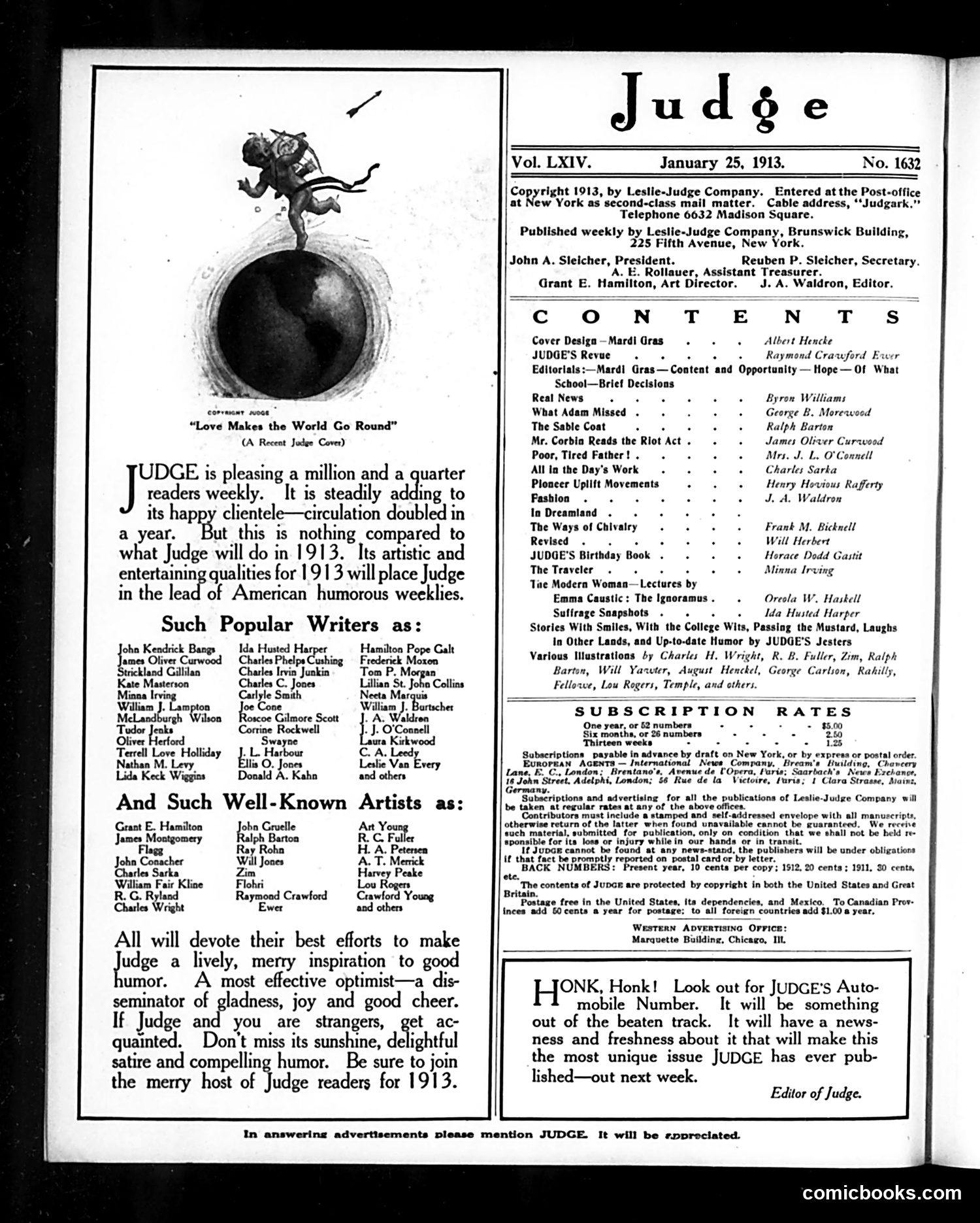 Judge — January 25, 1913 — page 2 of 26