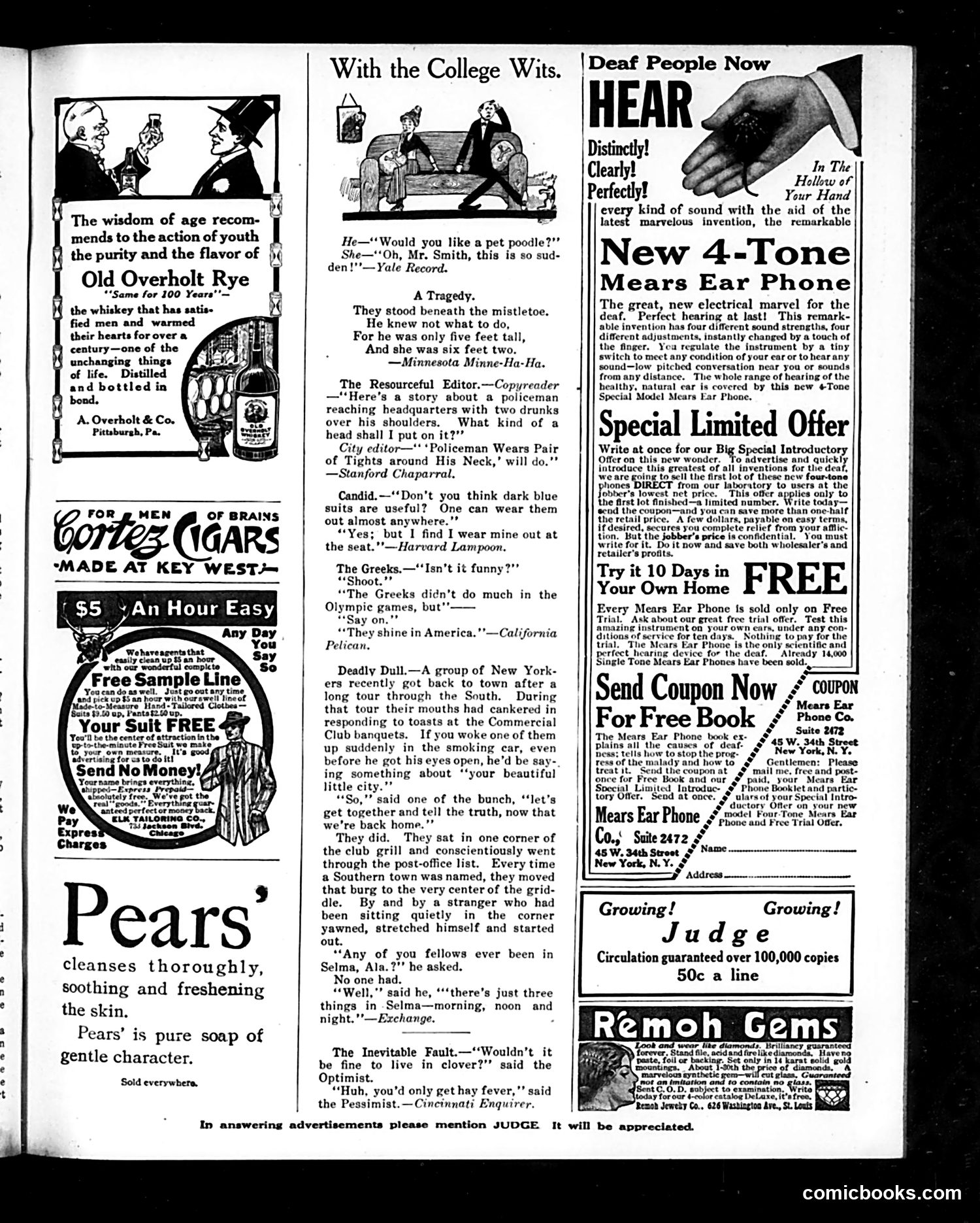 Judge — February 1, 1913 — page 21 of 24