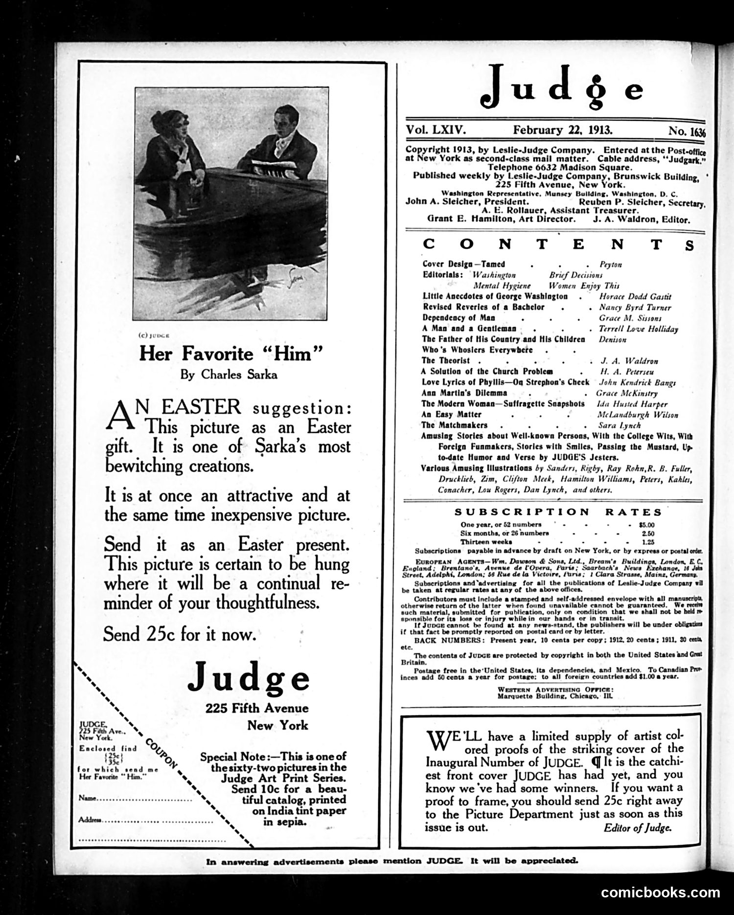 Judge — February 22, 1913 — page 2 of 24