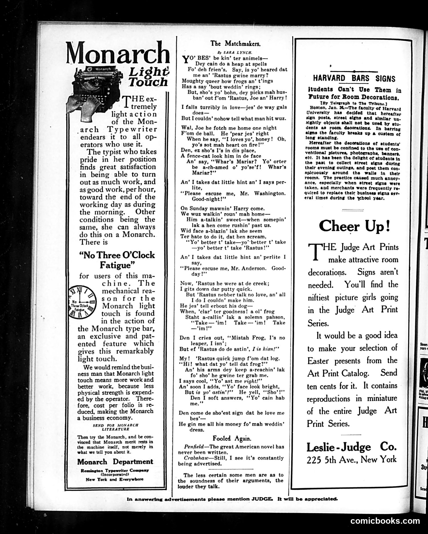 Judge — February 22, 1913 — page 18 of 24