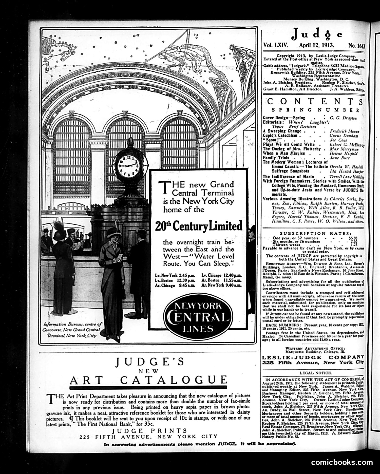 Judge — April 12, 1913 — page 2 of 24