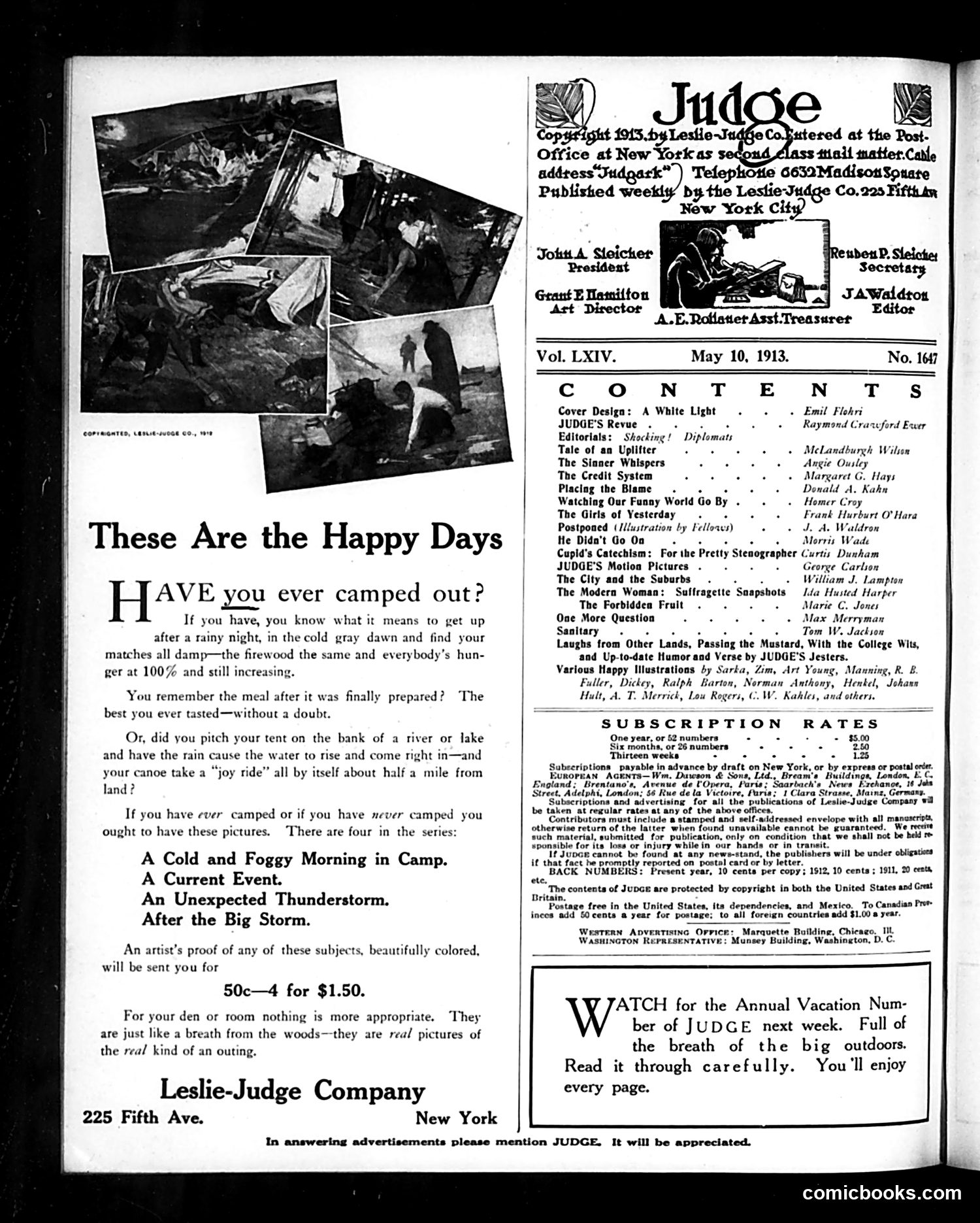 Judge — May 10, 1913 — page 2 of 24