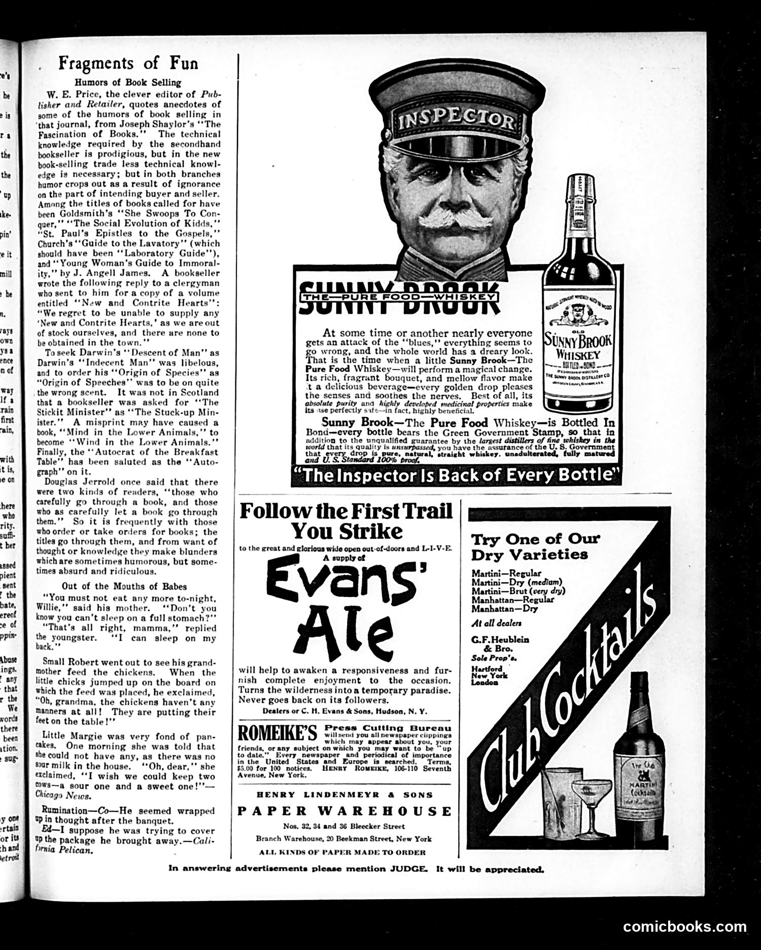 Judge — May 17, 1913 — page 23 of 24