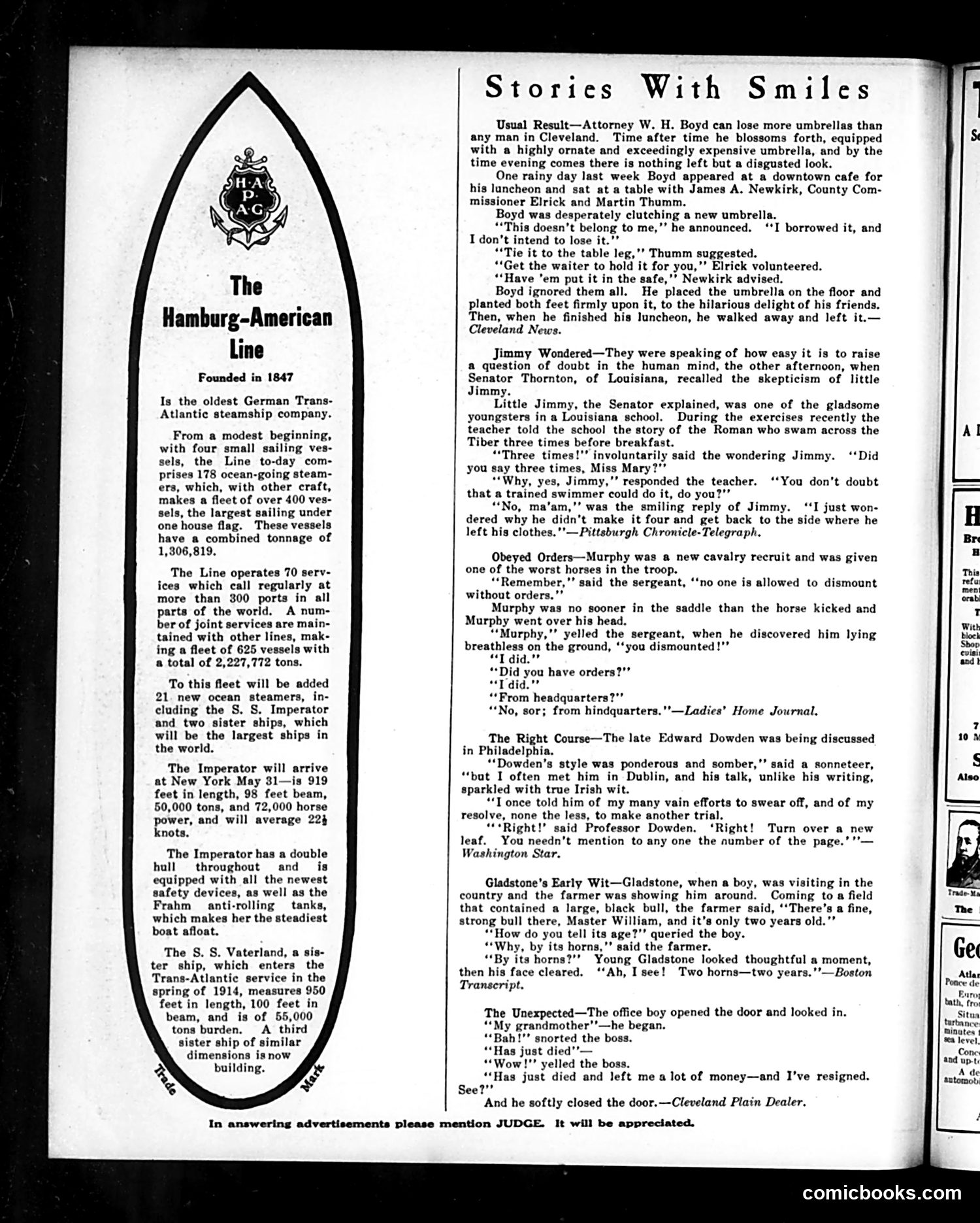 Judge — May 24, 1913 — page 20 of 24