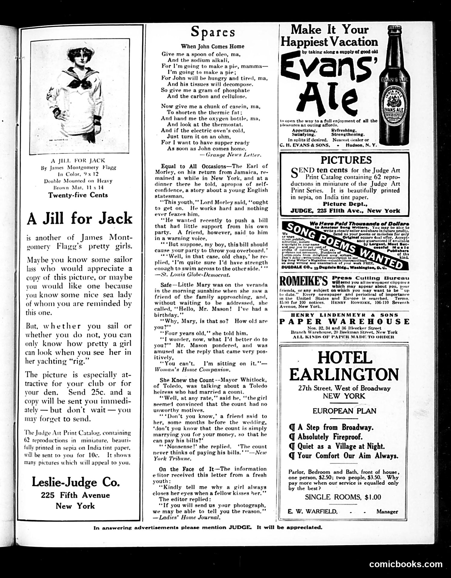 Judge — July 12, 1913 — page 23 of 24