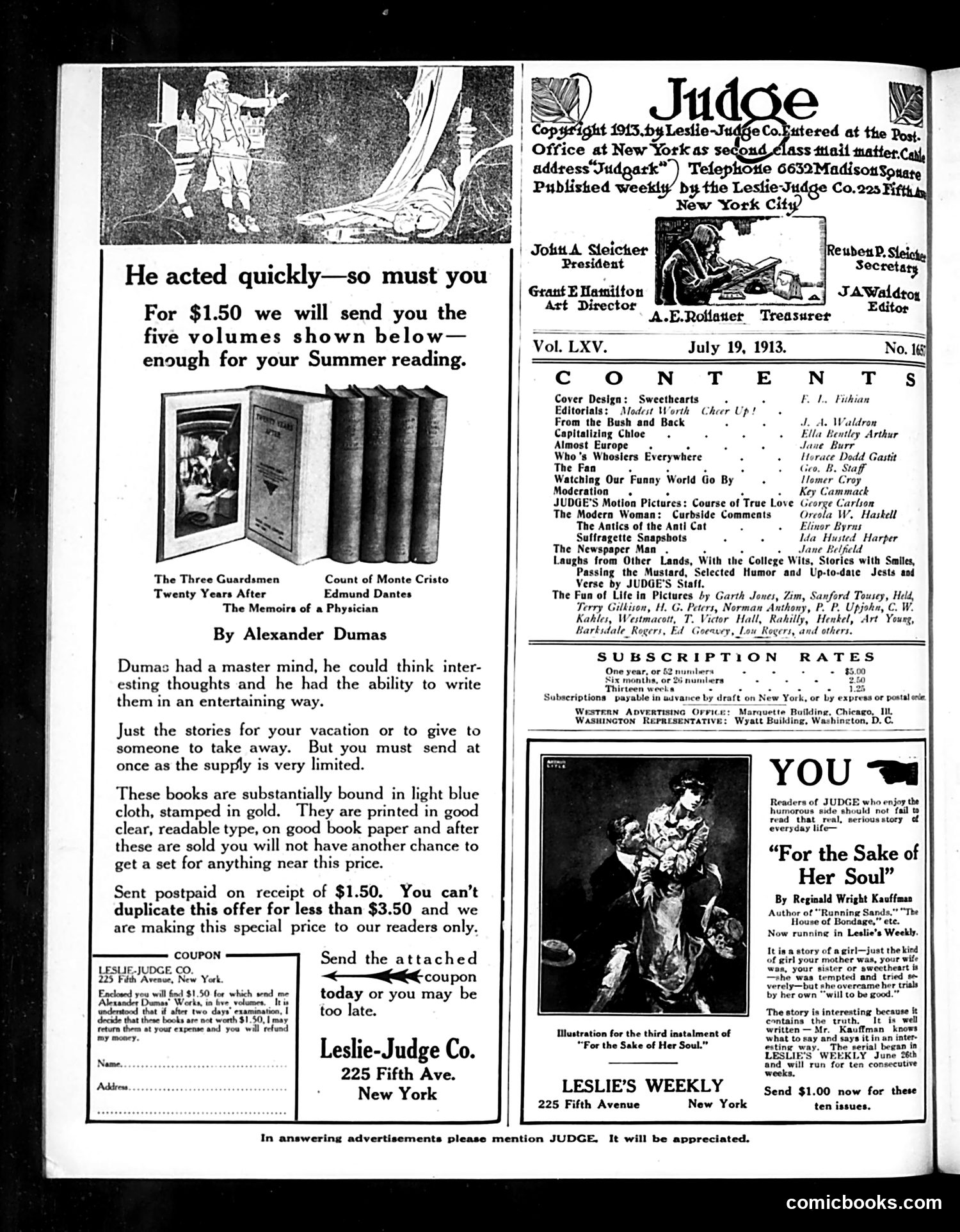 Judge — July 19, 1913 — page 2 of 24
