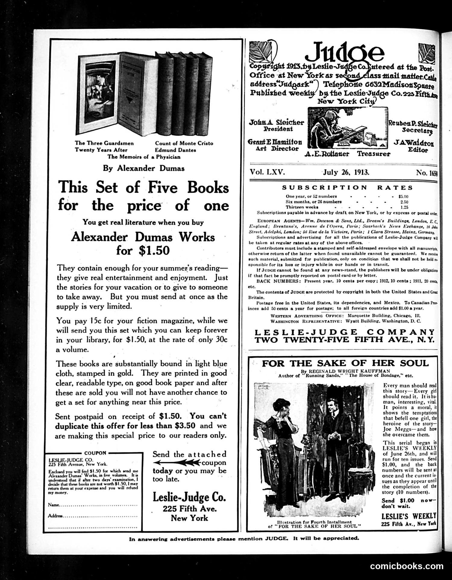 Judge — July 26, 1913 — page 2 of 24